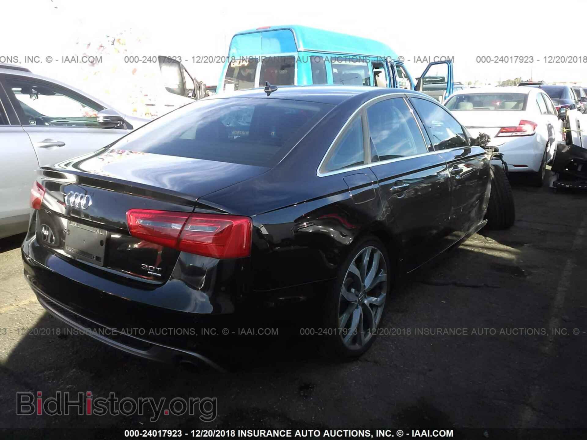 2012 AUDI A6 - VIN: WAUHGAFC3CN133183 - Фото 4