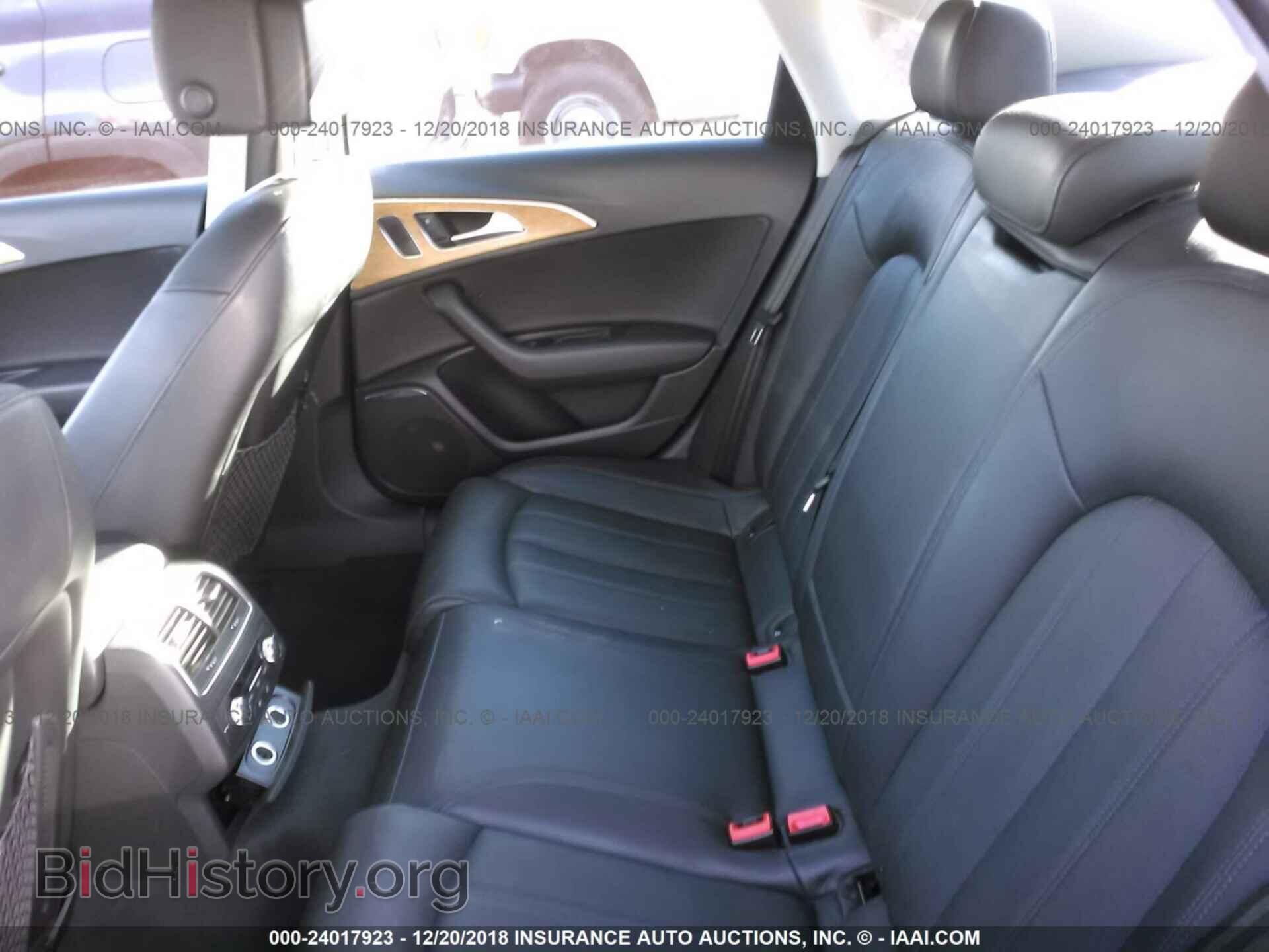 2012 AUDI A6 - VIN: WAUHGAFC3CN133183 - Фото 8
