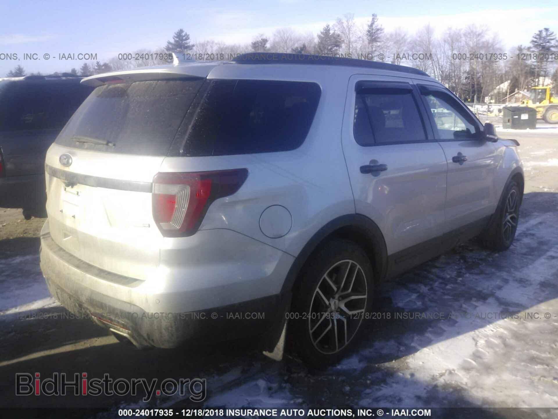 2016 FORD EXPLORER - VIN: 1FM5K8GT4GGC19233 - Фото 4