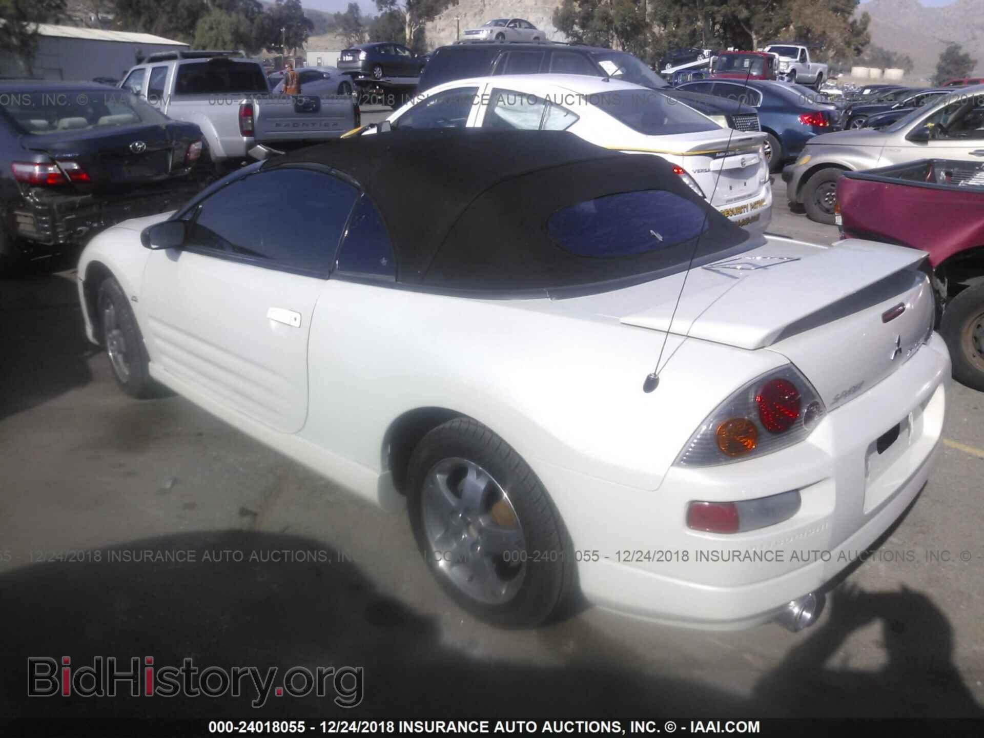 2003 MITSUBISHI ECLIPSE - VIN: 4A3AE55H73E030439 - Фото 3