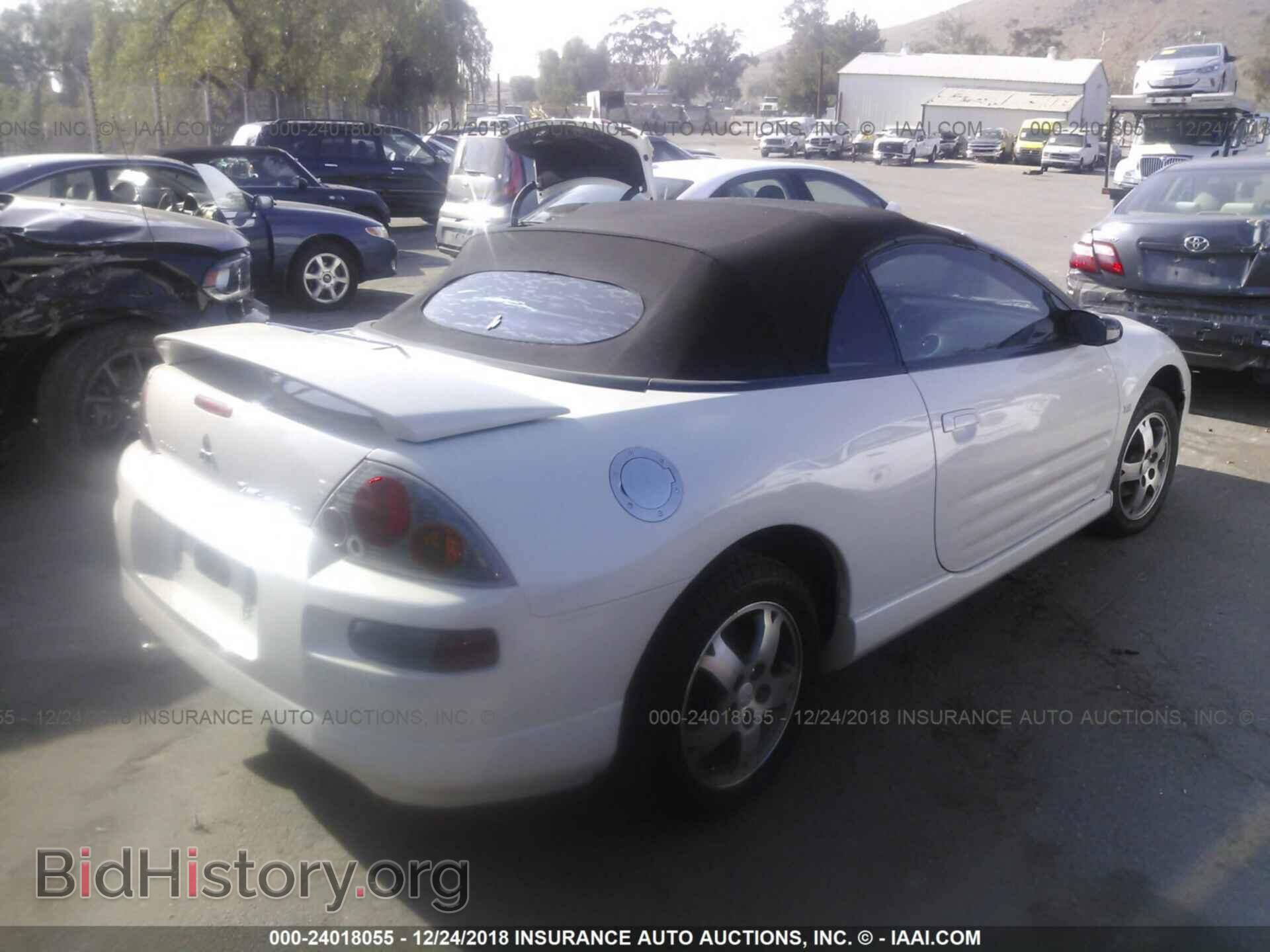 2003 MITSUBISHI ECLIPSE - VIN: 4A3AE55H73E030439 - Фото 4