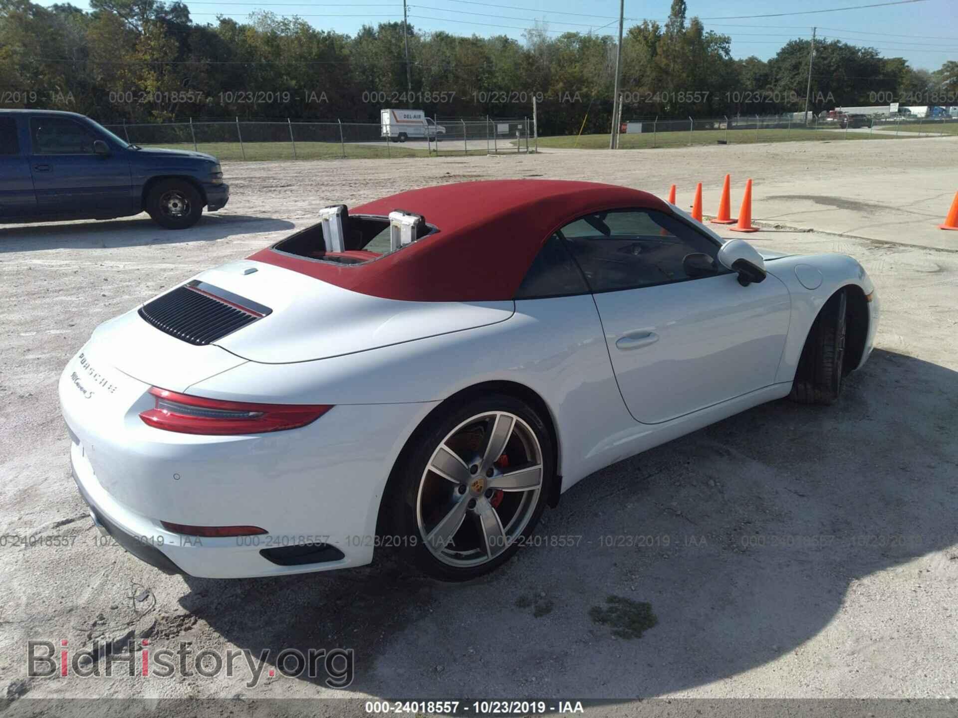 2017 PORSCHE 911 - VIN: WP0CB2A90HS156152 - Фото 4