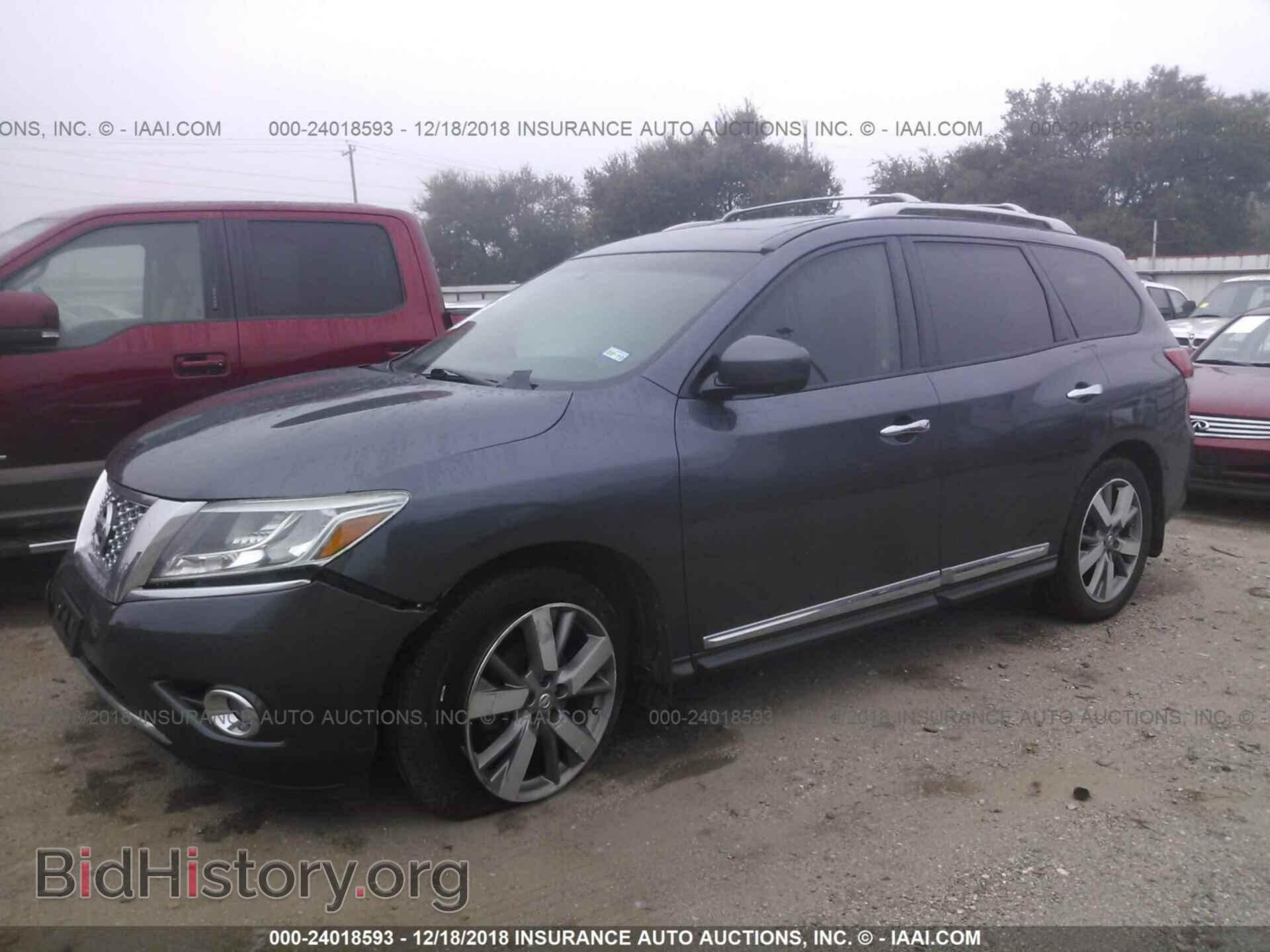 2014 NISSAN PATHFINDER - VIN: 5N1AR2MN0EC694914 - Фото 2
