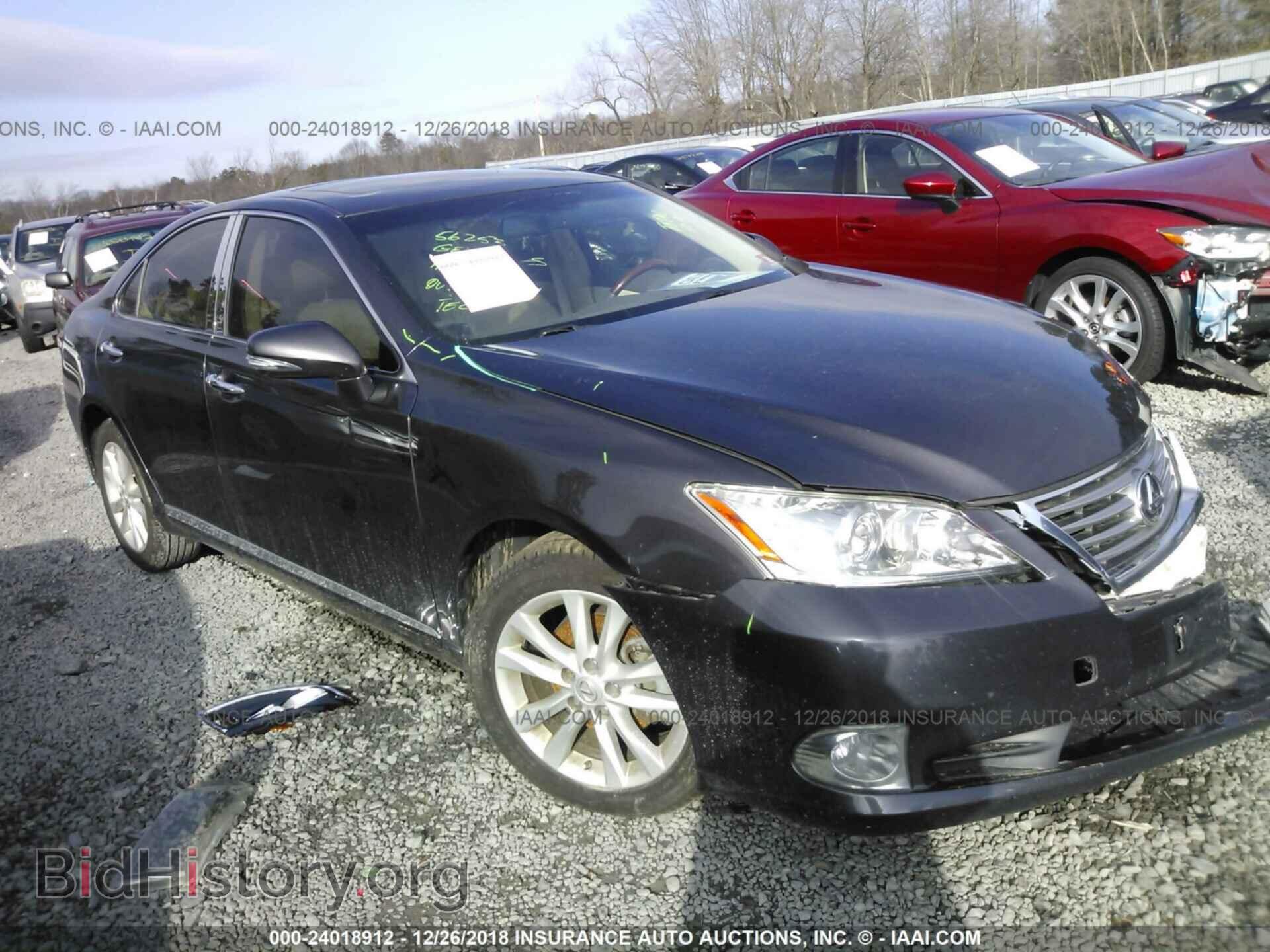 Photo JTHBK1EG9B2441484 - LEXUS ES 2011