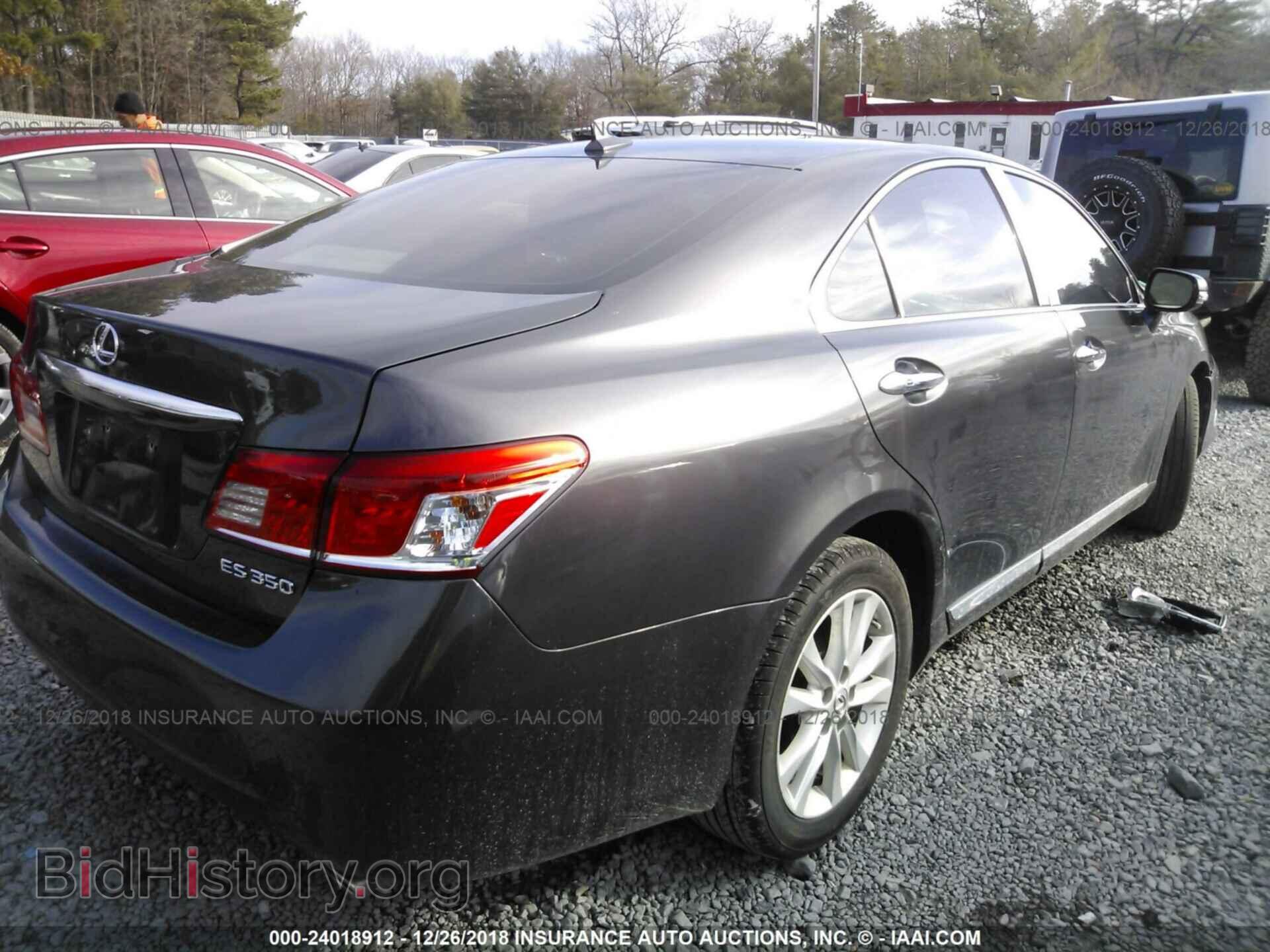 2011 LEXUS ES - VIN: JTHBK1EG9B2441484 - Photo 4