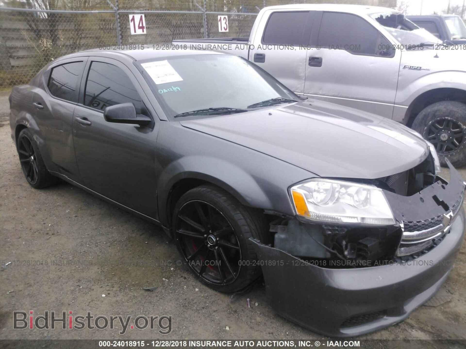 Фотография 1C3CDZAB1EN214970 - DODGE AVENGER 2014