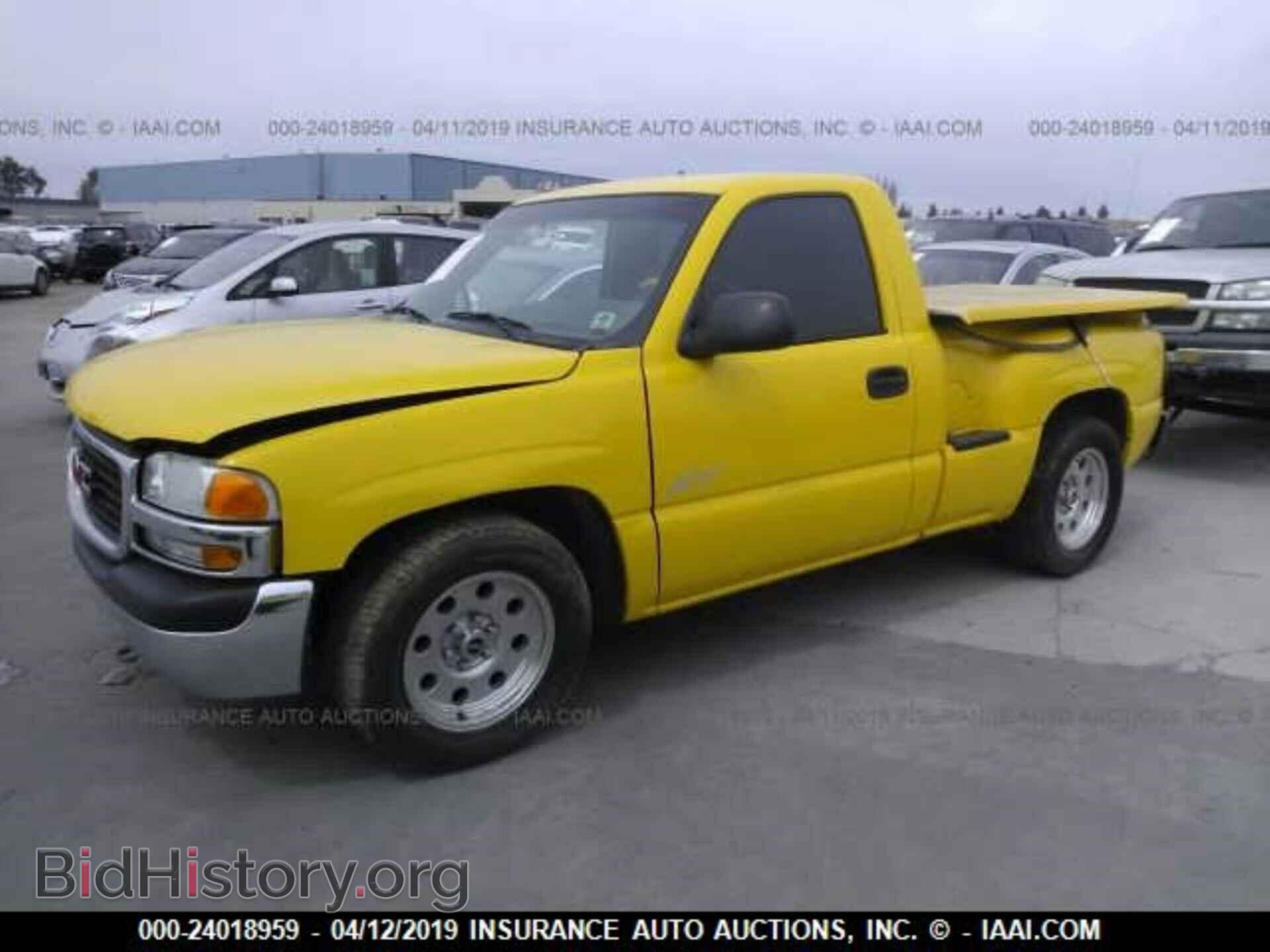 2001 GMC NEW SIERRA - VIN: 1GTEC14V21Z194584 - Фото 2