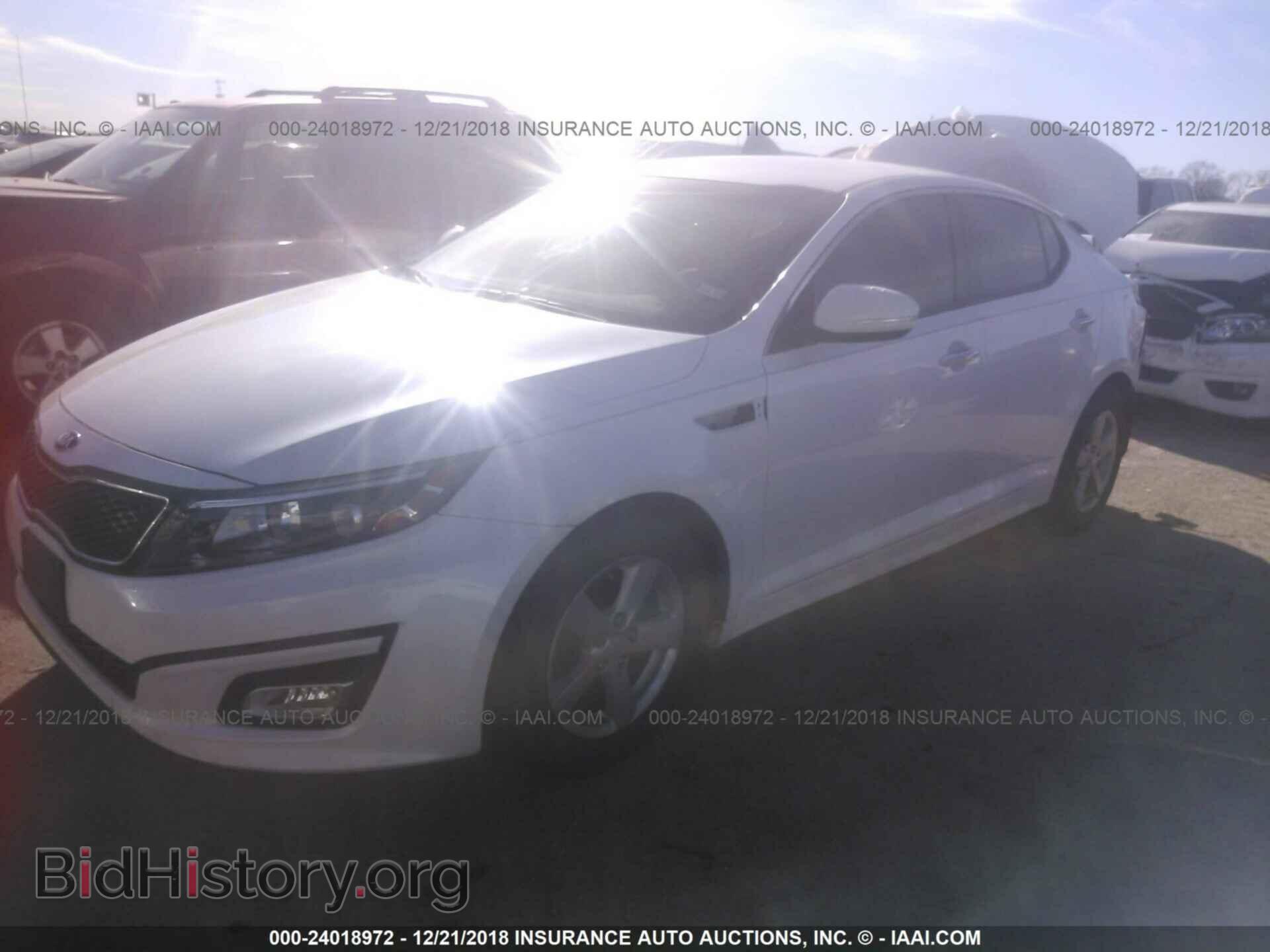 2015 KIA OPTIMA - VIN: KNAGM4A72F5647479 - Фото 2