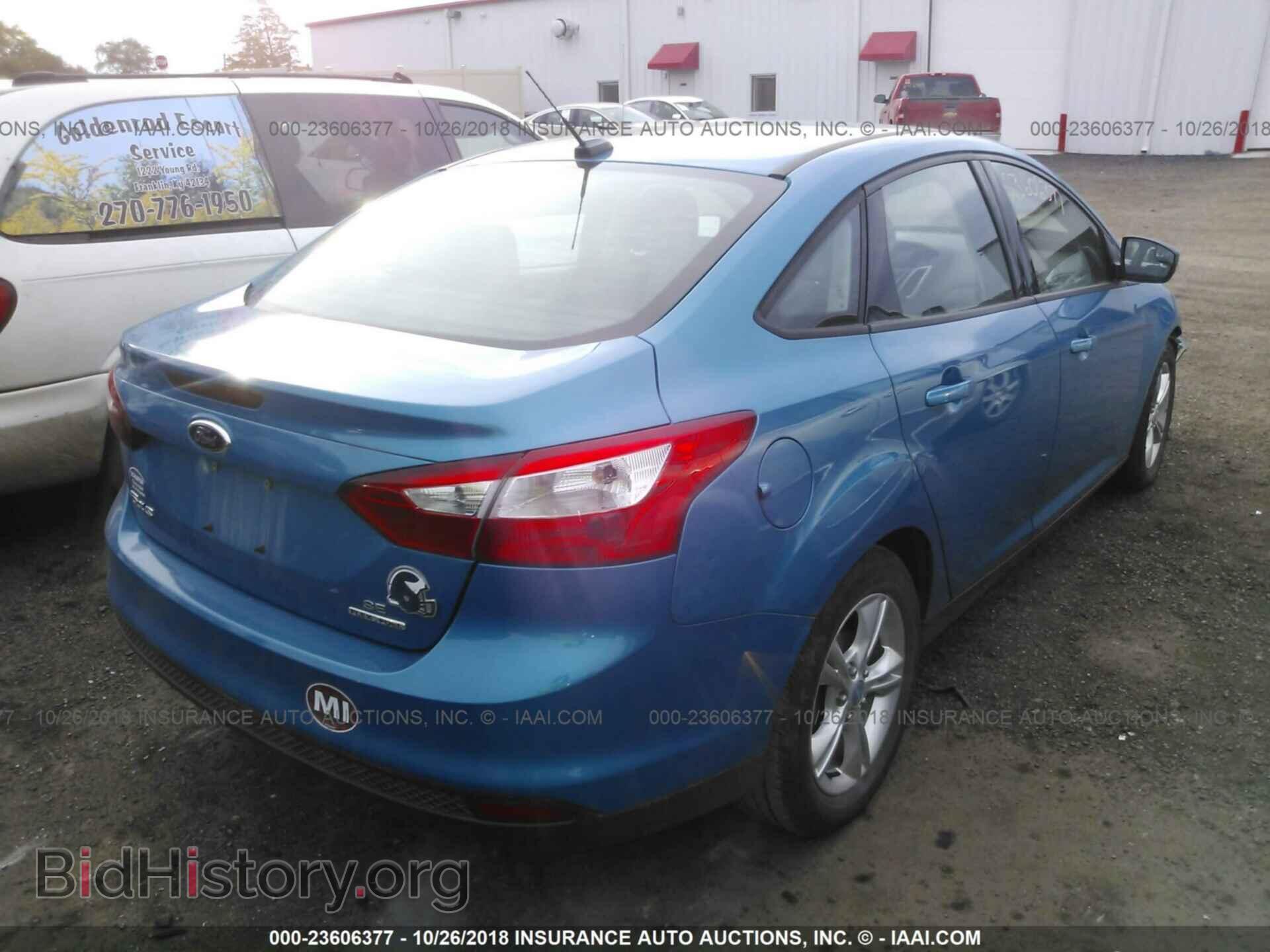 2013 FORD FOCUS - VIN: 1FADP3F2XDL377131 - Фото 4