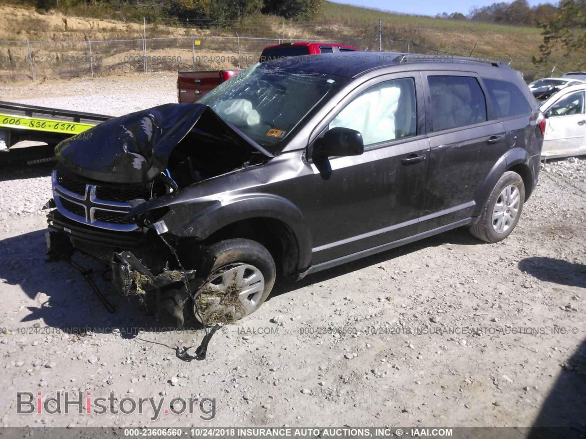 2018 DODGE JOURNEY - VIN: 3C4PDCAB3JT242953 - Фото 2