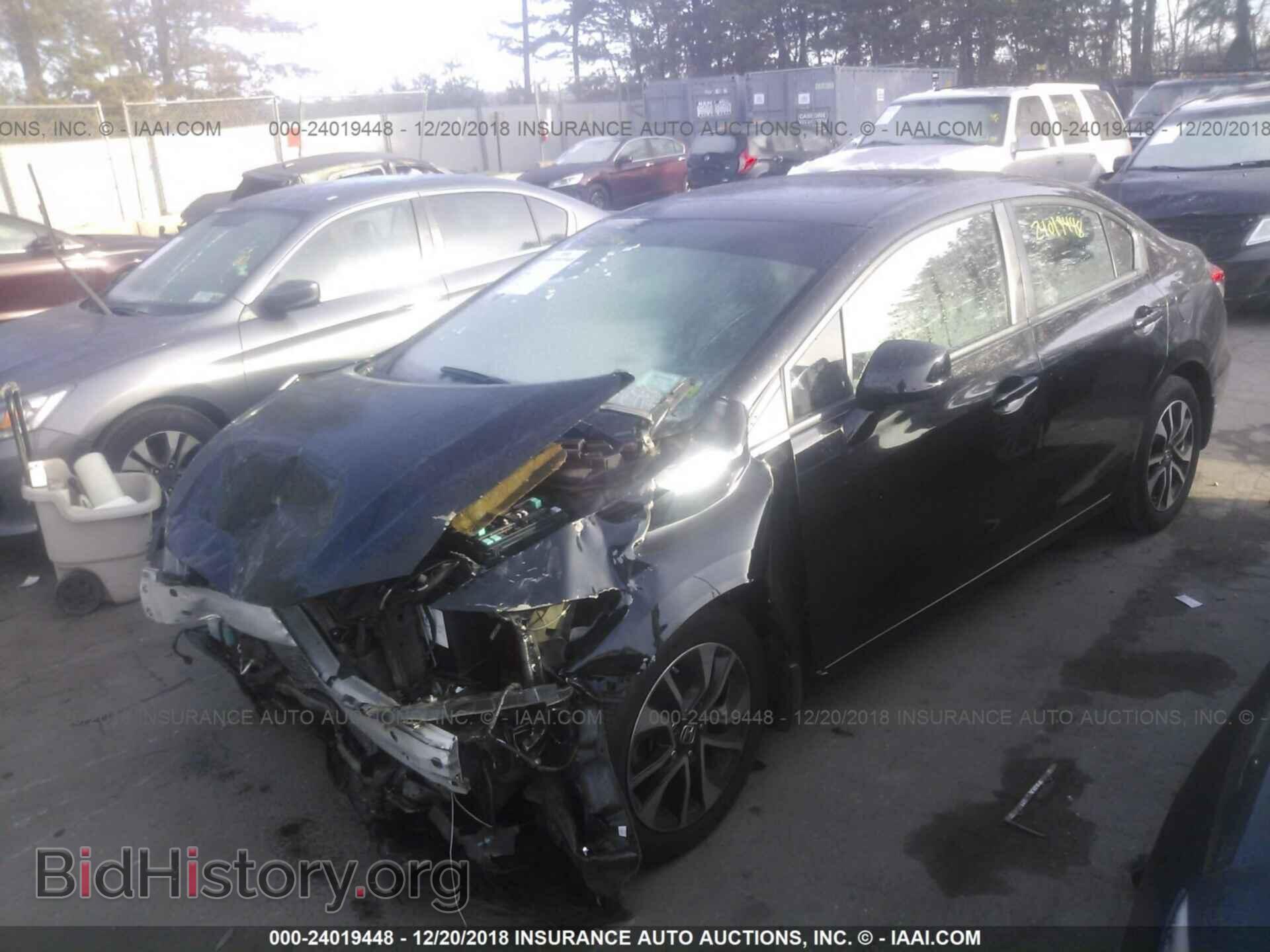 2013 HONDA CIVIC - VIN: 19XFB2F92DE253307 - Фото 2