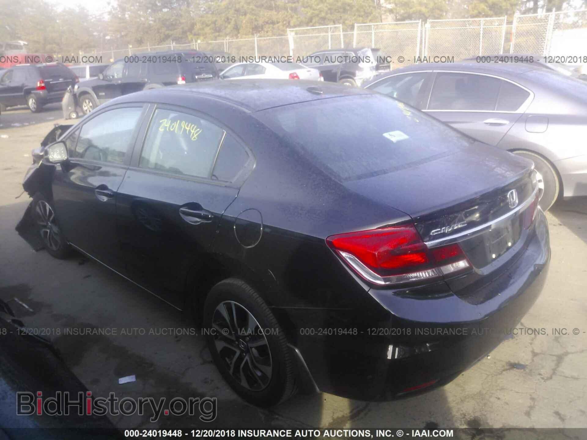 2013 HONDA CIVIC - VIN: 19XFB2F92DE253307 - Фото 3