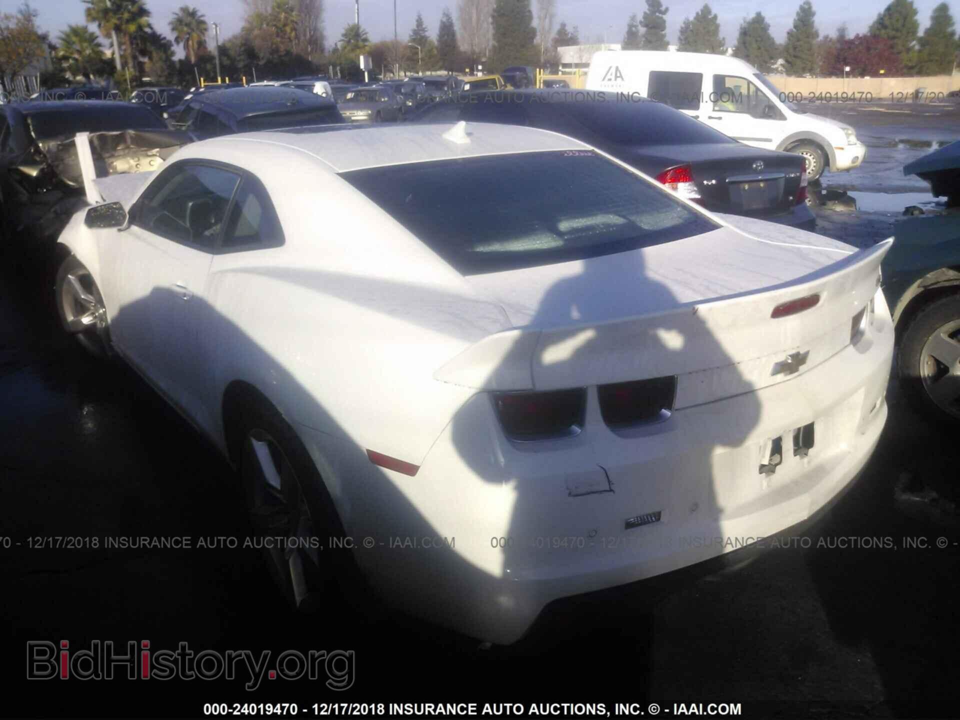 2012 CHEVROLET CAMARO - VIN: 2G1FC1E36C9205609 - Photo 3