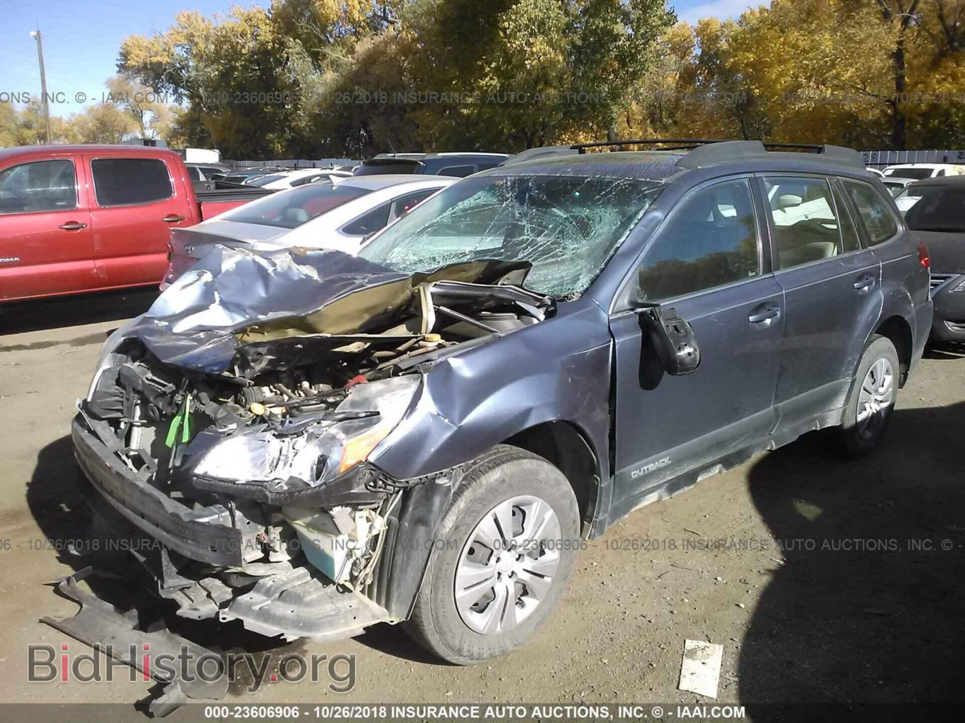 2014 SUBARU OUTBACK - VIN: 4S4BRCAC8E1288162 - Фото 2