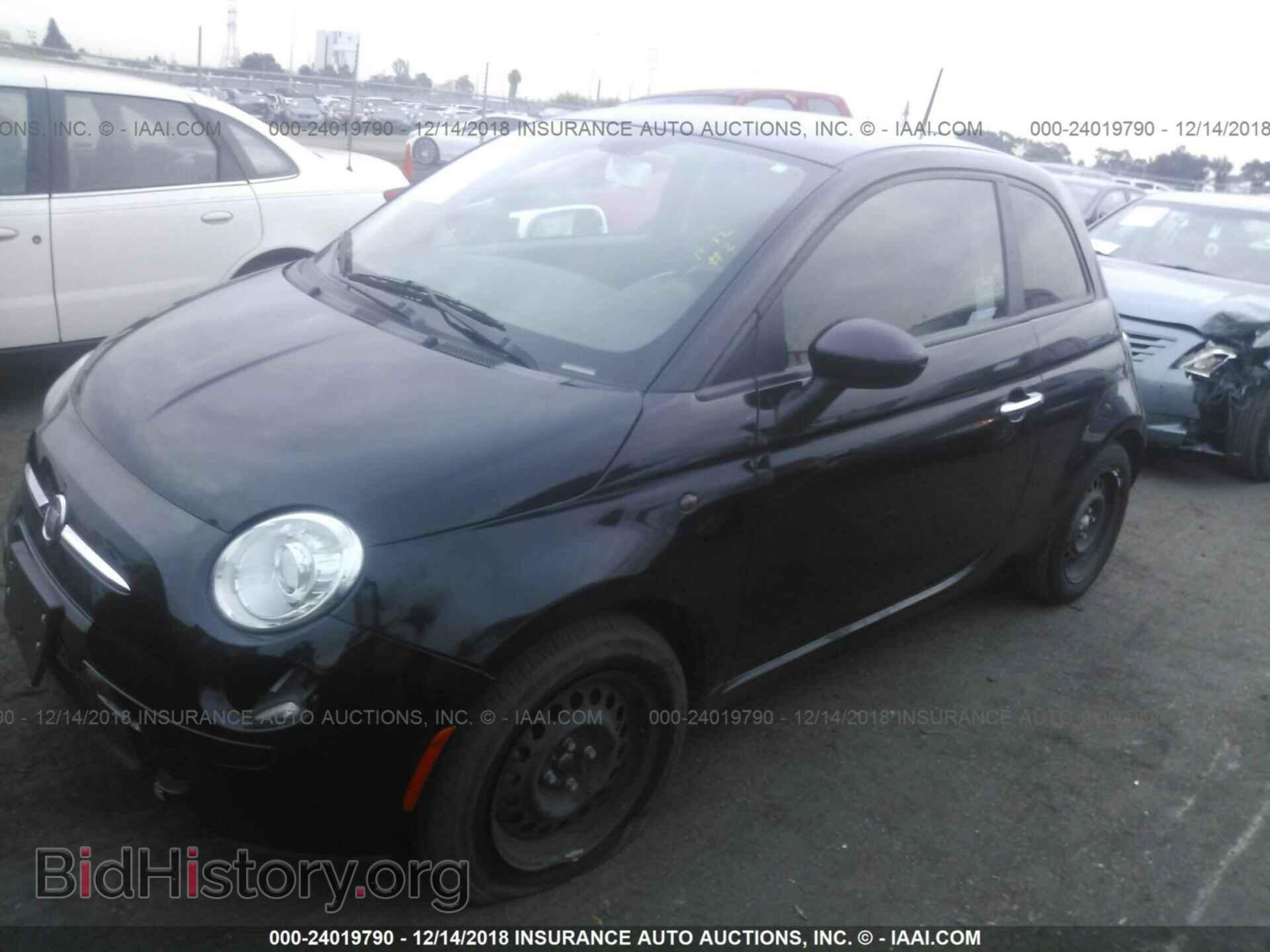 2012 FIAT 500 - VIN: 3C3CFFAR1CT381543 - Фото 2