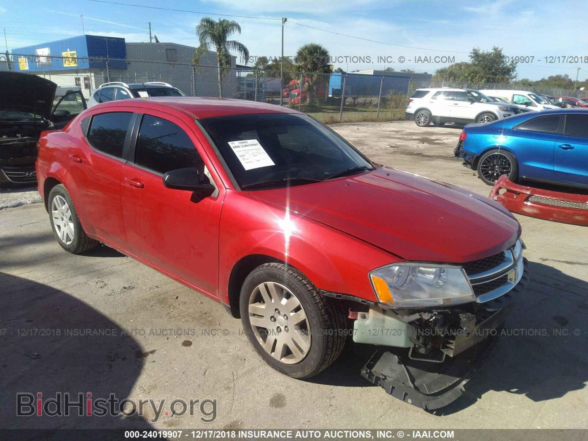 Фотография 1C3CDZAB9DN530521 - DODGE AVENGER 2013