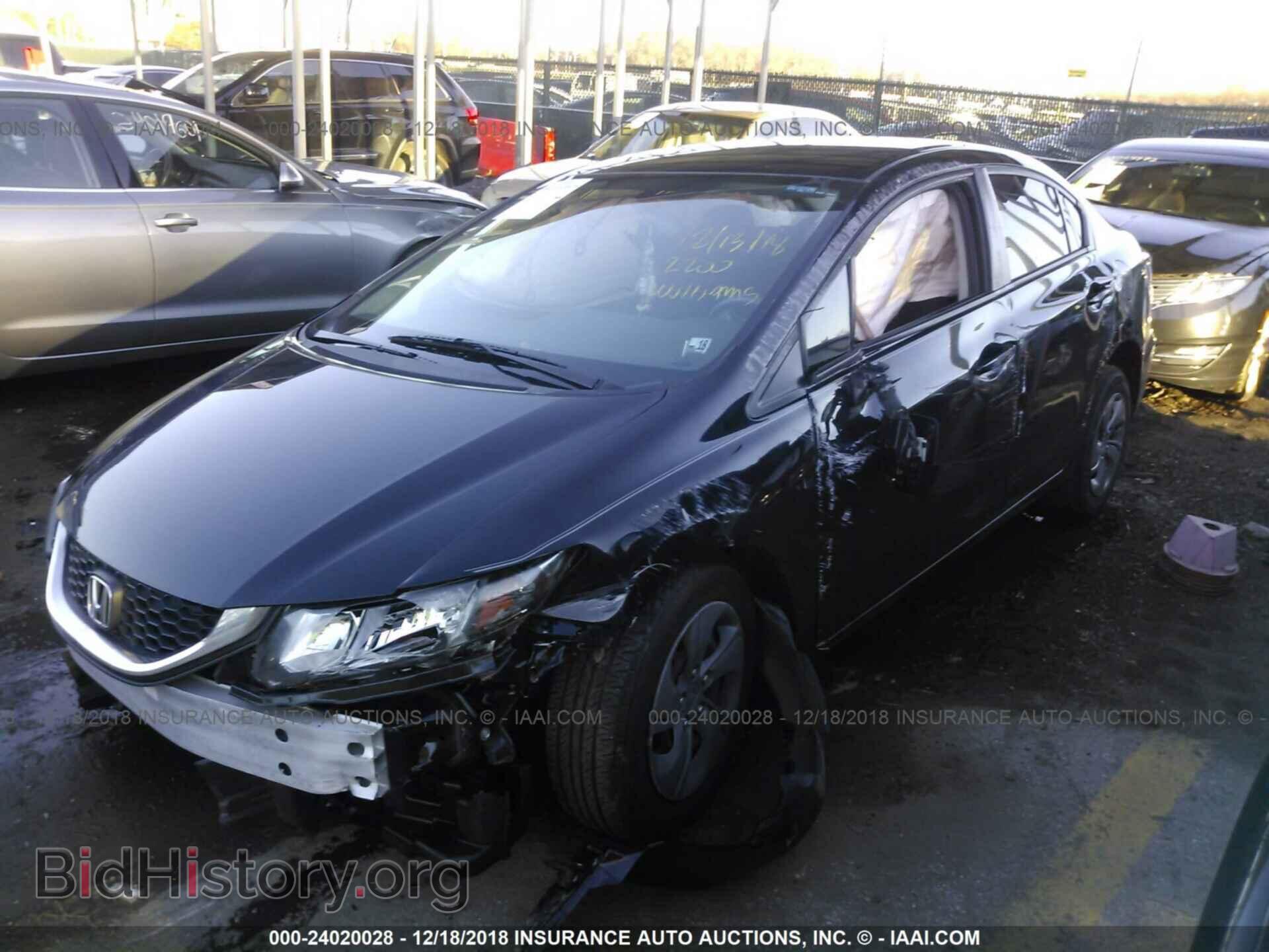 2014 HONDA CIVIC - VIN: 19XFB2F50EE220482 - Photo 2