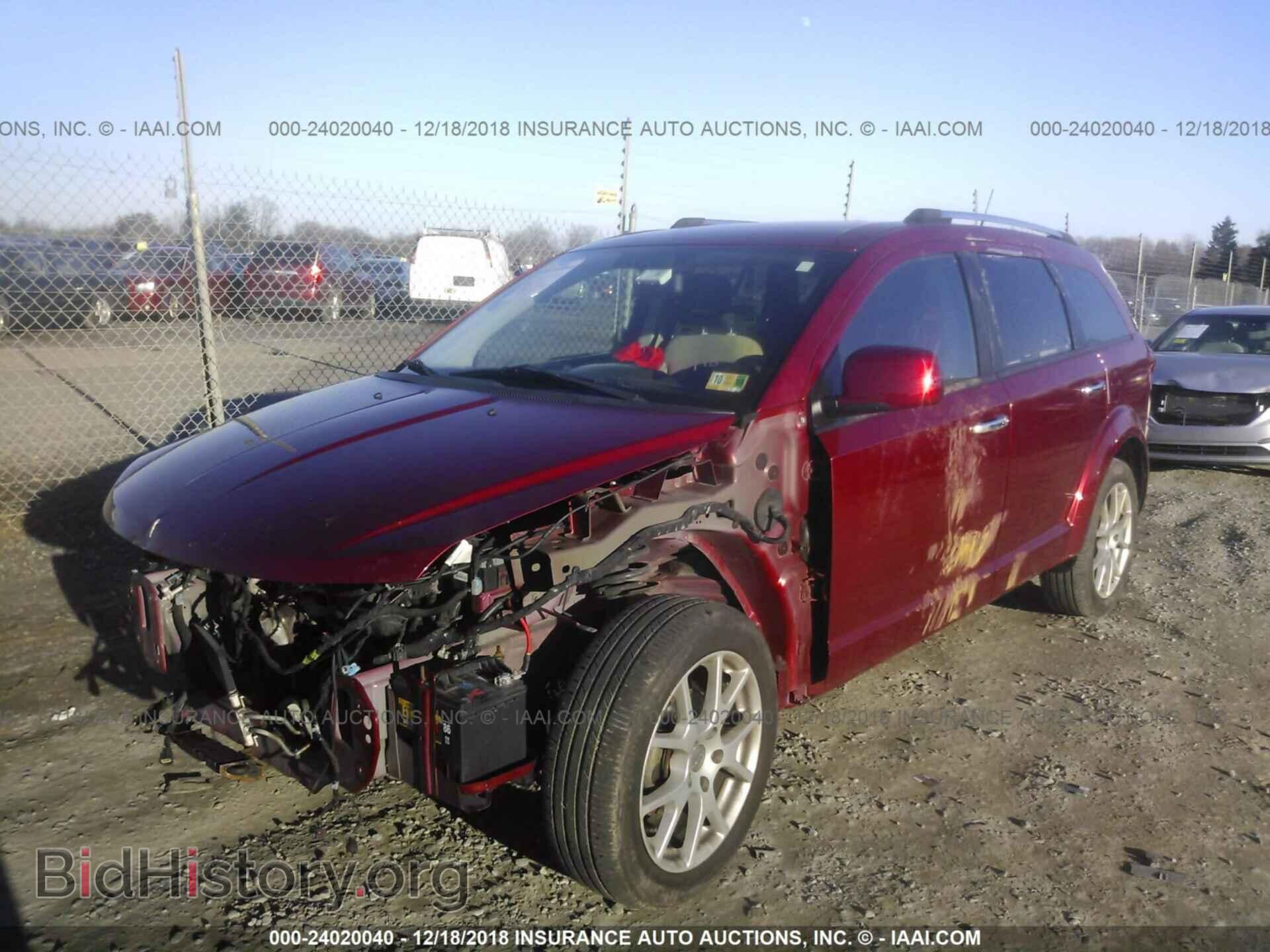 2011 DODGE JOURNEY - VIN: 3D4PH3FG2BT512140 - Фото 2