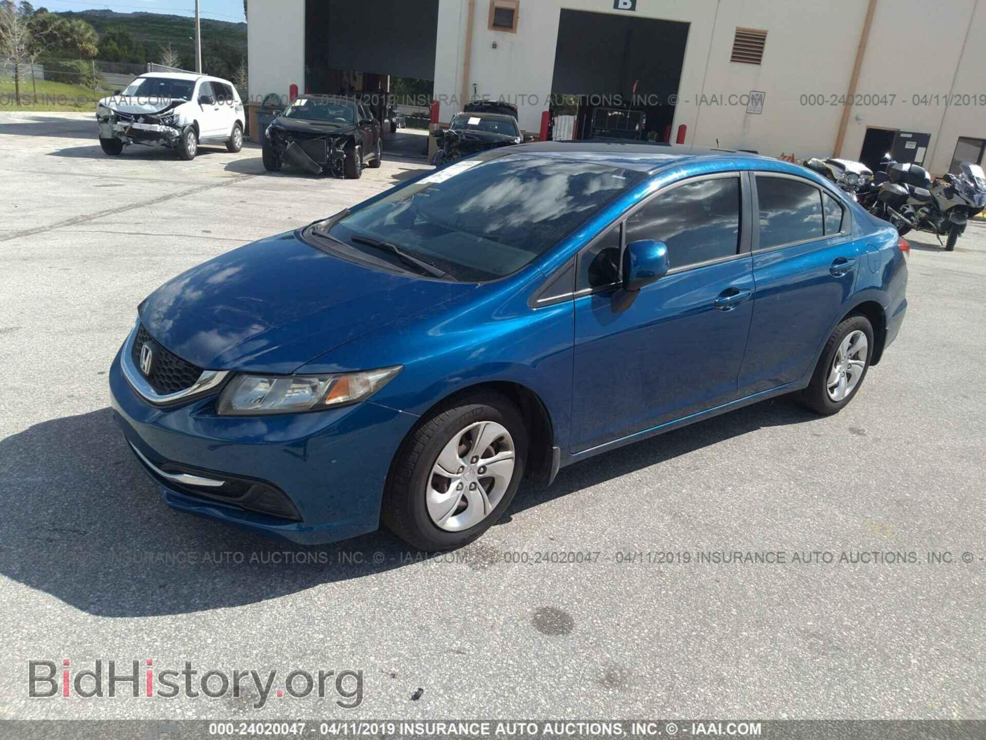 2013 HONDA CIVIC - VIN: 19XFB2F52DE004776 - Фото 2