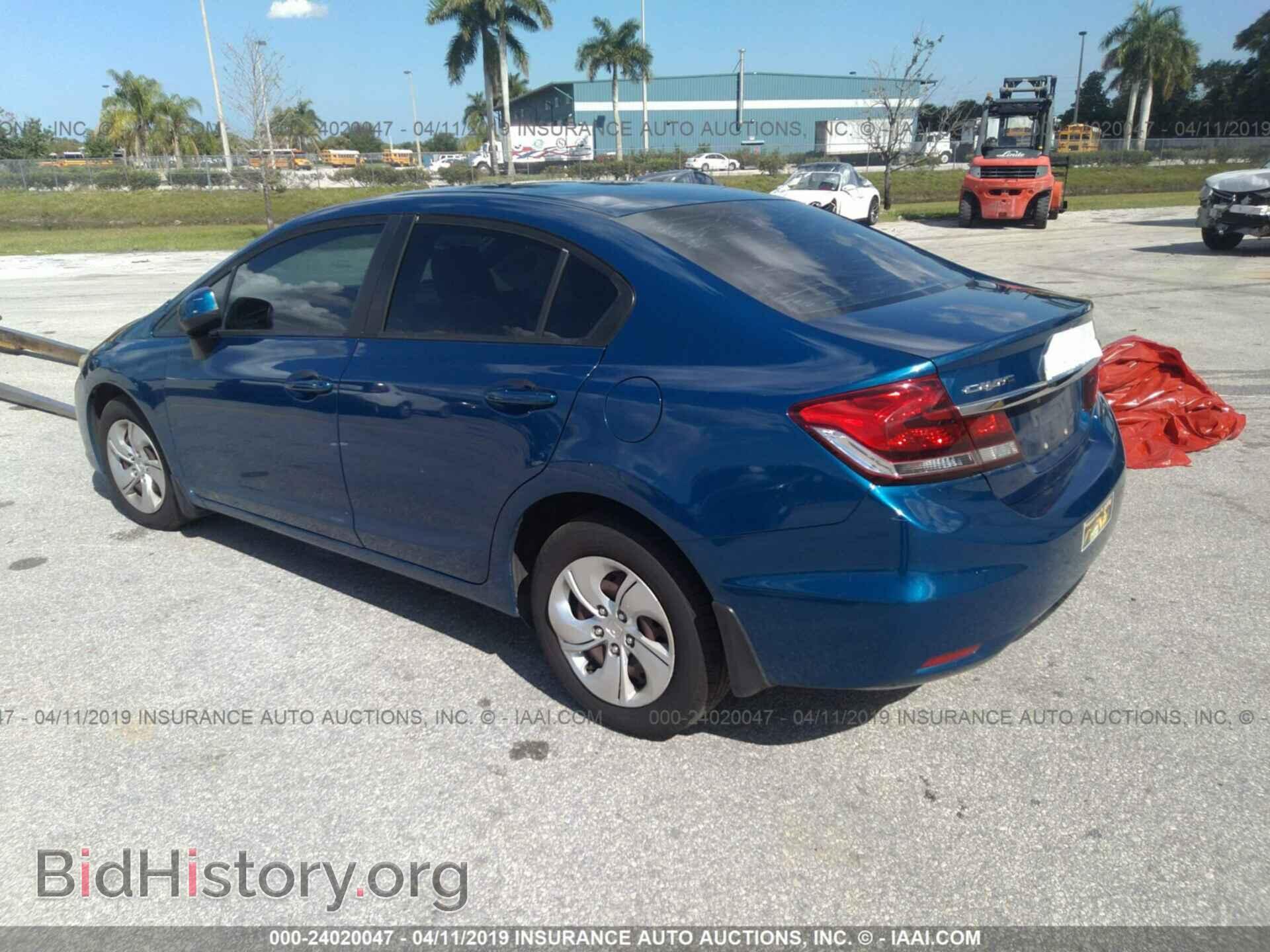 2013 HONDA CIVIC - VIN: 19XFB2F52DE004776 - Фото 3