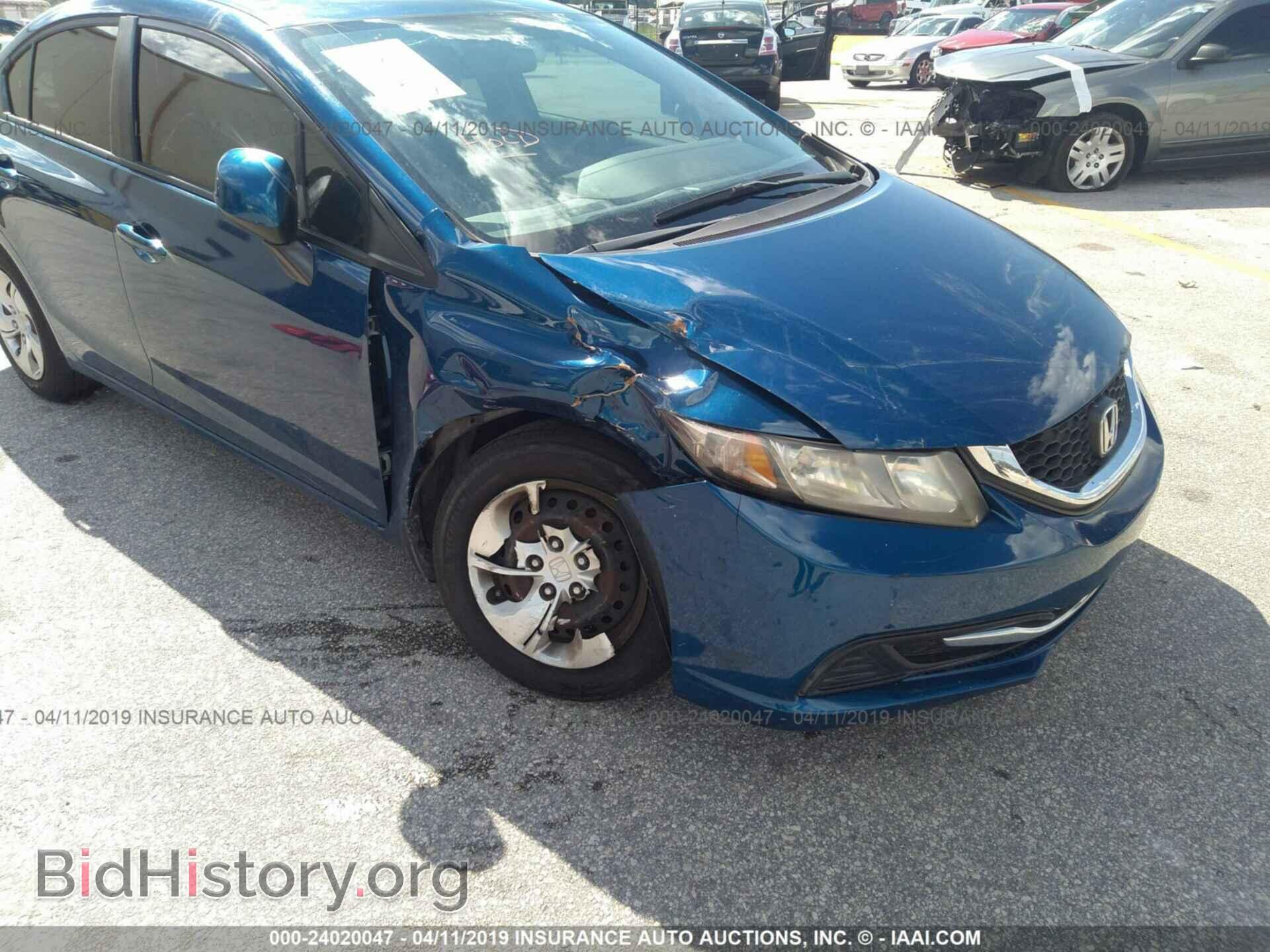 2013 HONDA CIVIC - VIN: 19XFB2F52DE004776 - Фото 6