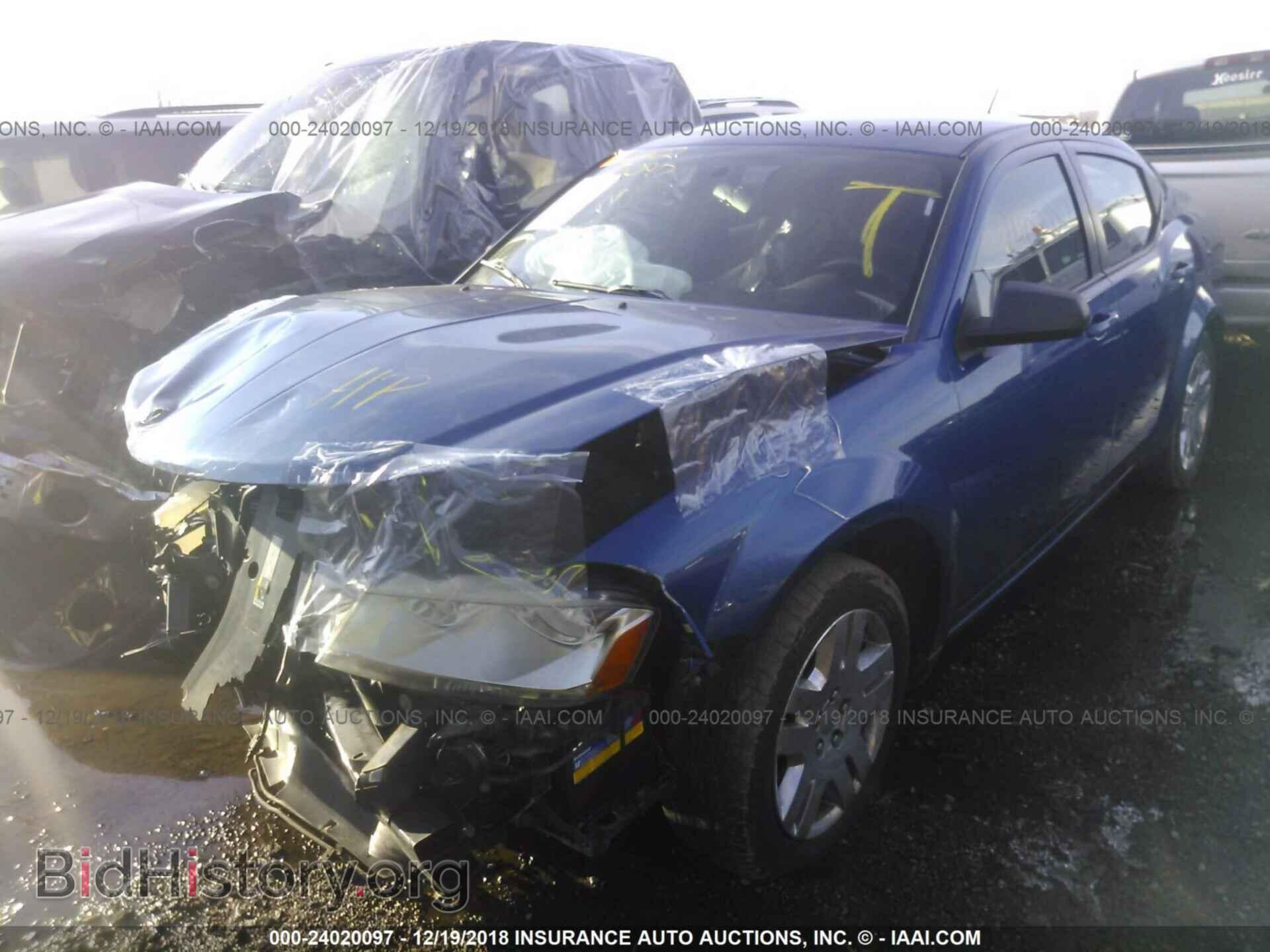 2014 DODGE AVENGER - VIN: 1C3CDZABXEN128170 - Фото 2