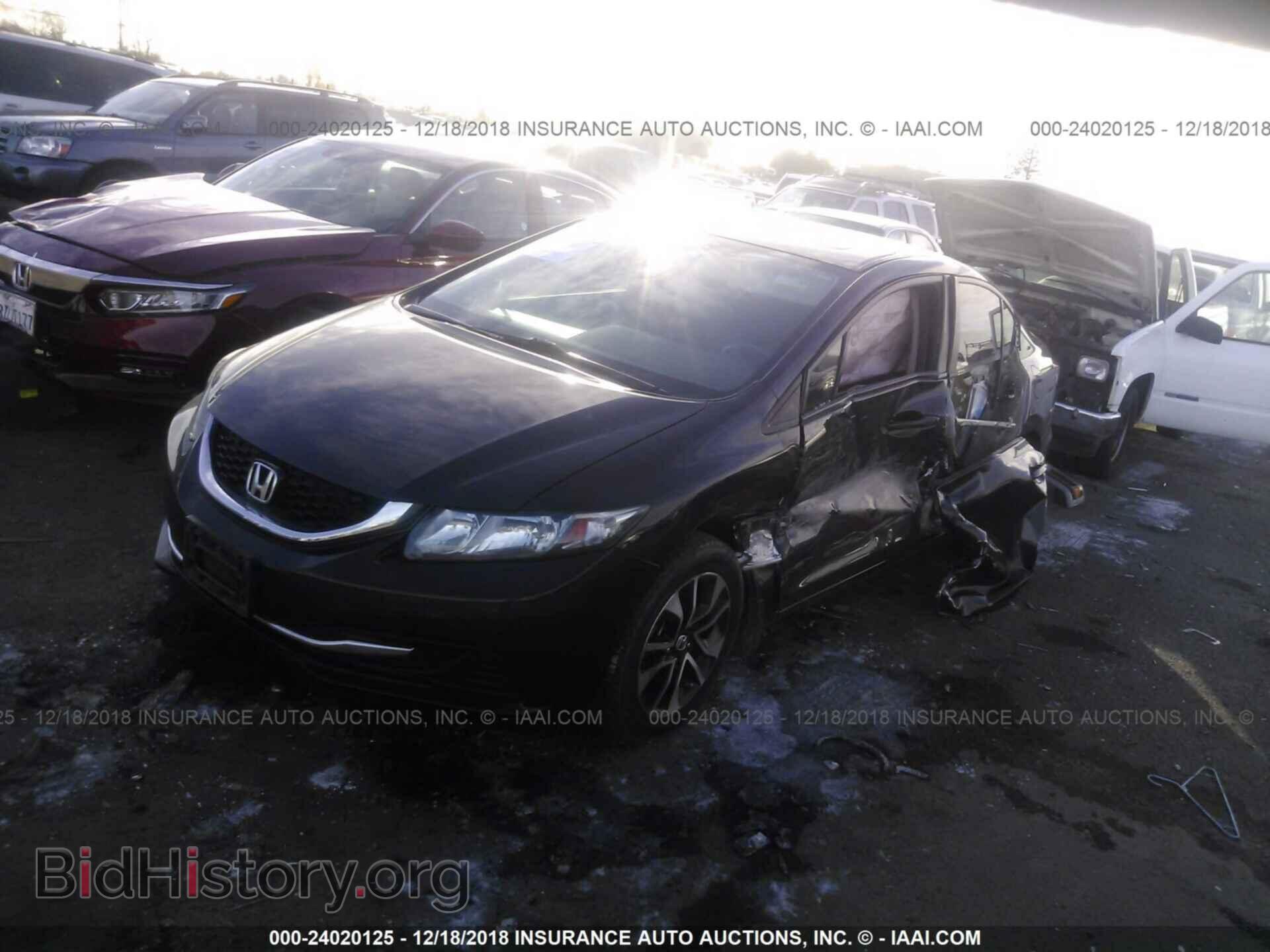 2014 HONDA CIVIC - VIN: 2HGFB2F84EH519280 - Photo 2