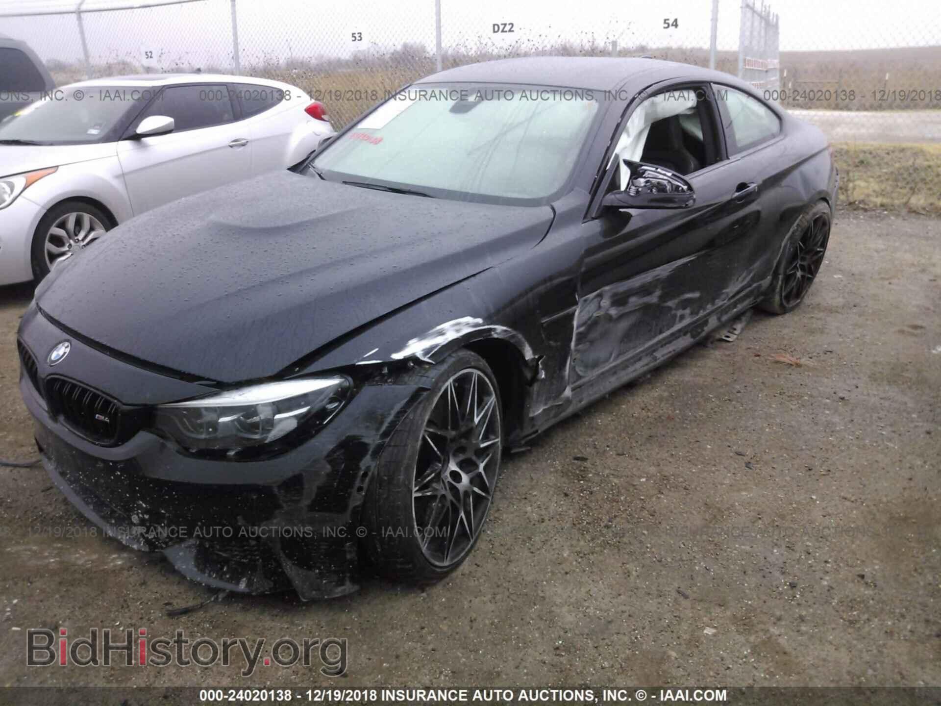 2018 BMW M4 - VIN: WBS4Y9C52JAA85758 - Photo 2