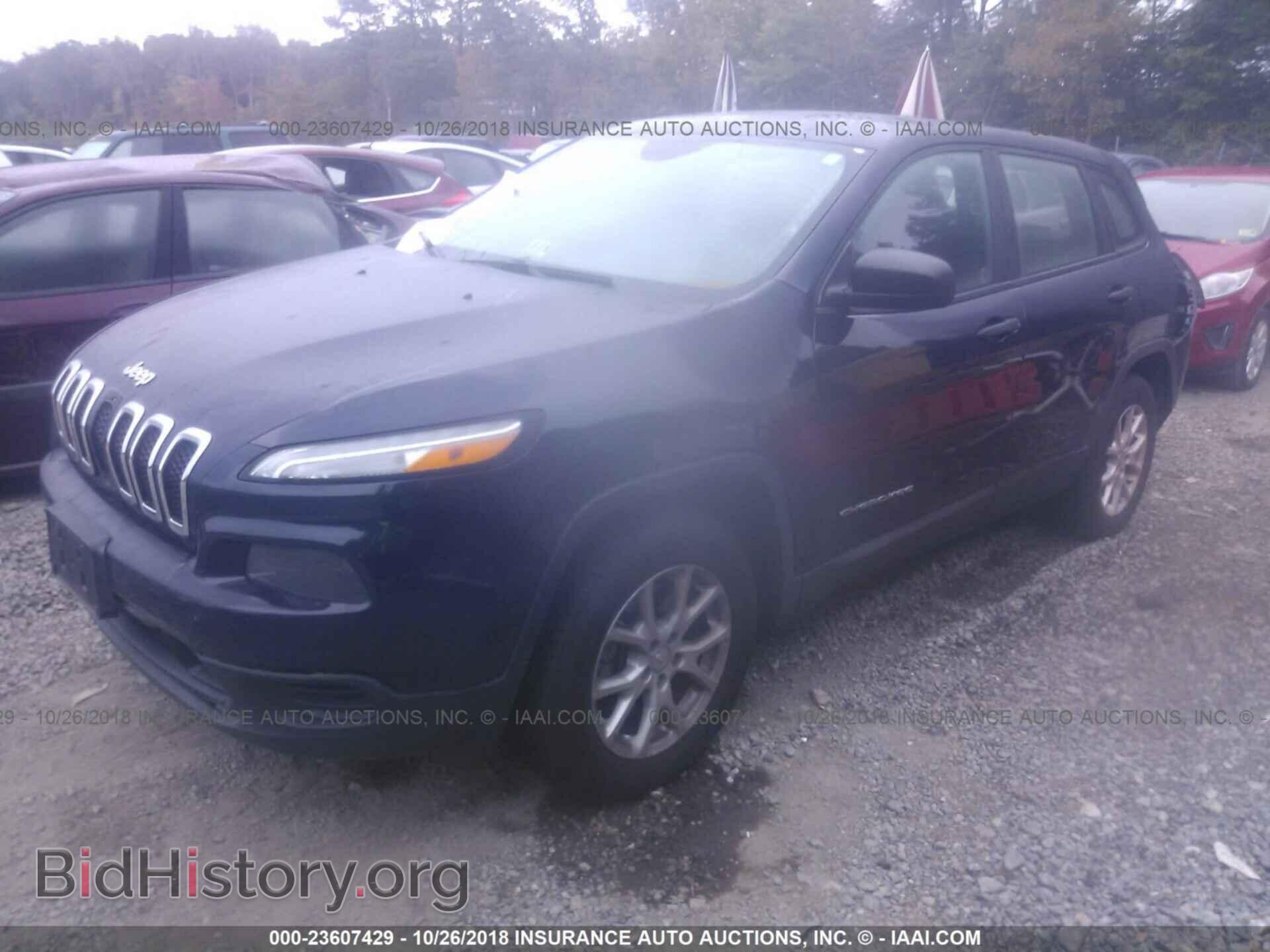 2014 JEEP CHEROKEE - VIN: 1C4PJMAB3EW240344 - Фото 2