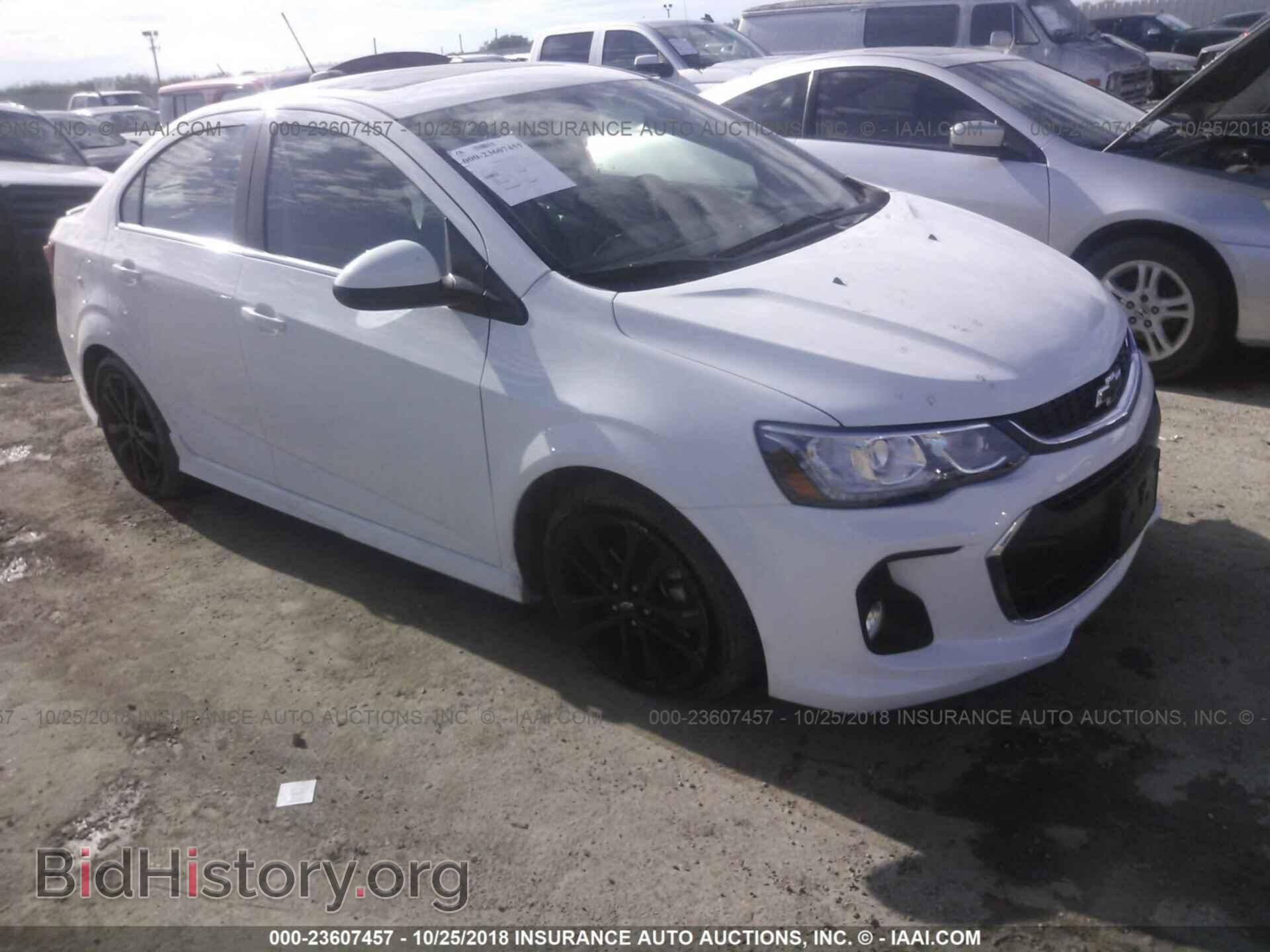Фотография 1G1JD5SB7J4101544 - CHEVROLET SONIC 2018