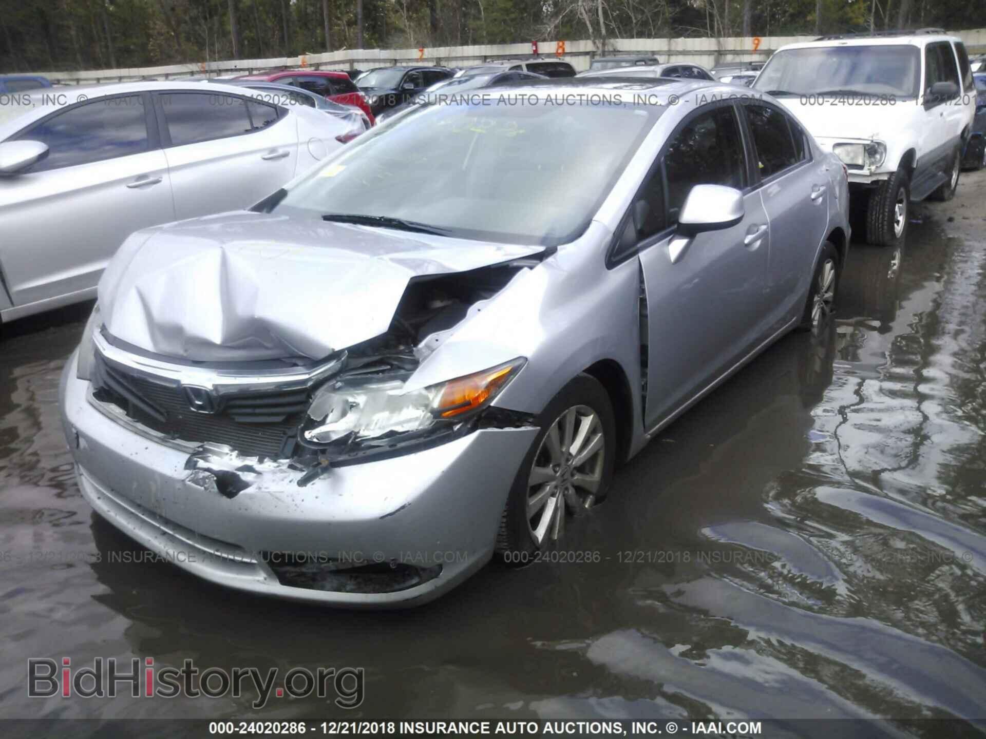 2012 Honda Civic - VIN: 19XFB2F84CE006702 - Photo 2