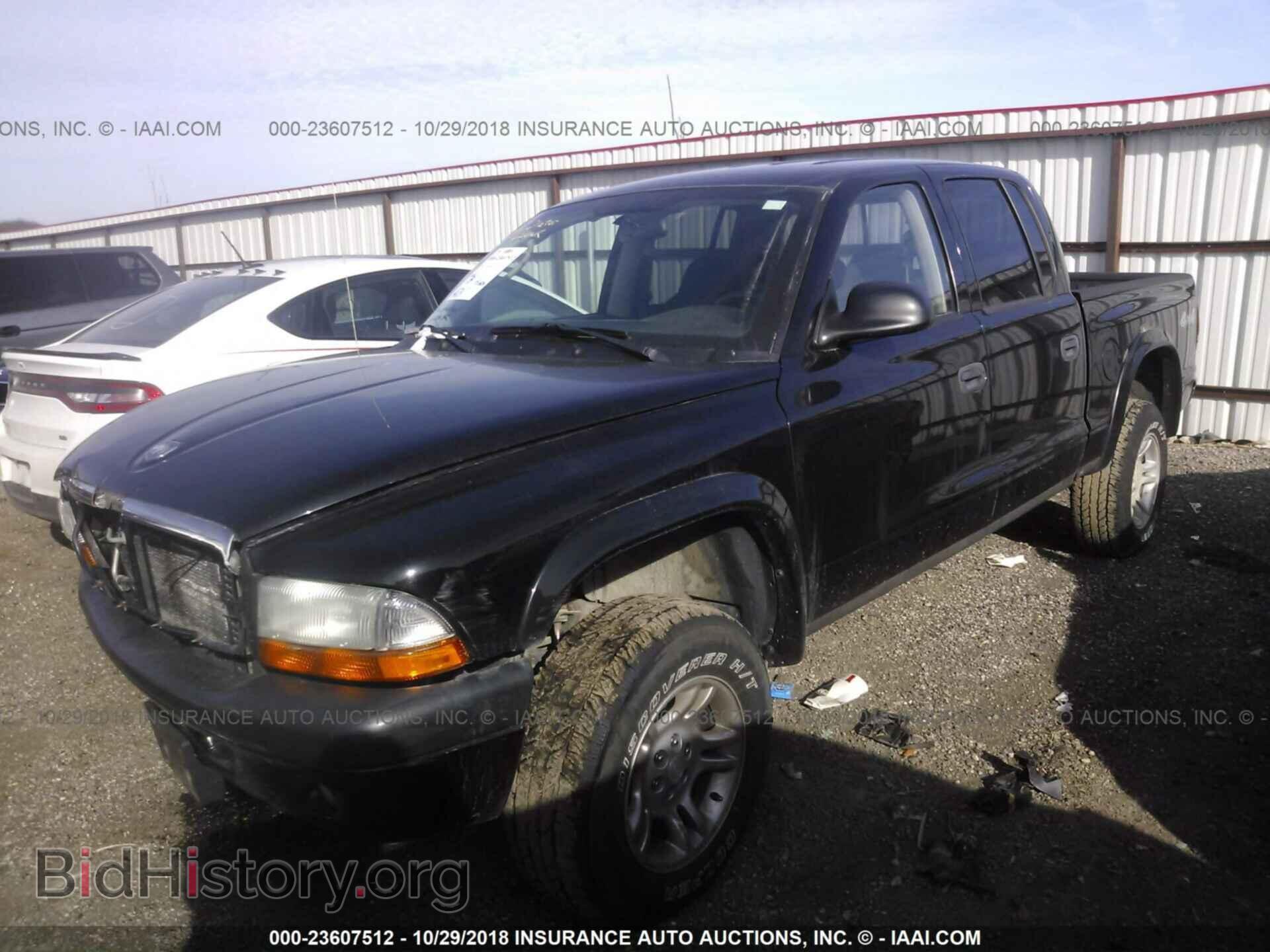 2004 DODGE DAKOTA - VIN: 1D7HG38NX4S554758 - Фото 2