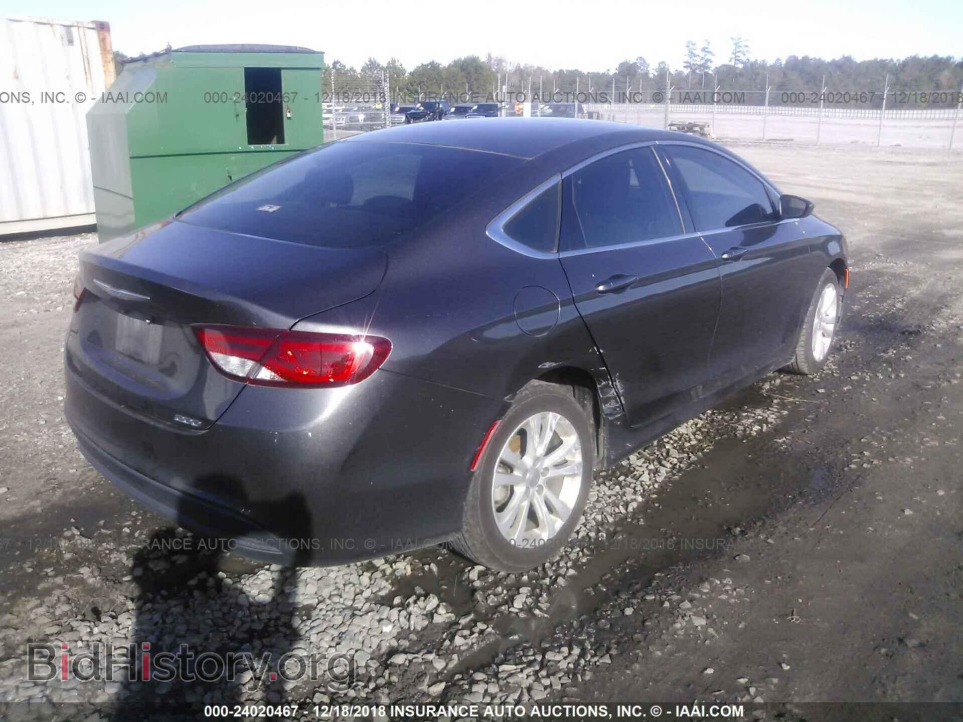2016 CHRYSLER 200 - VIN: 1C3CCCFB0GN186235 - Фото 4