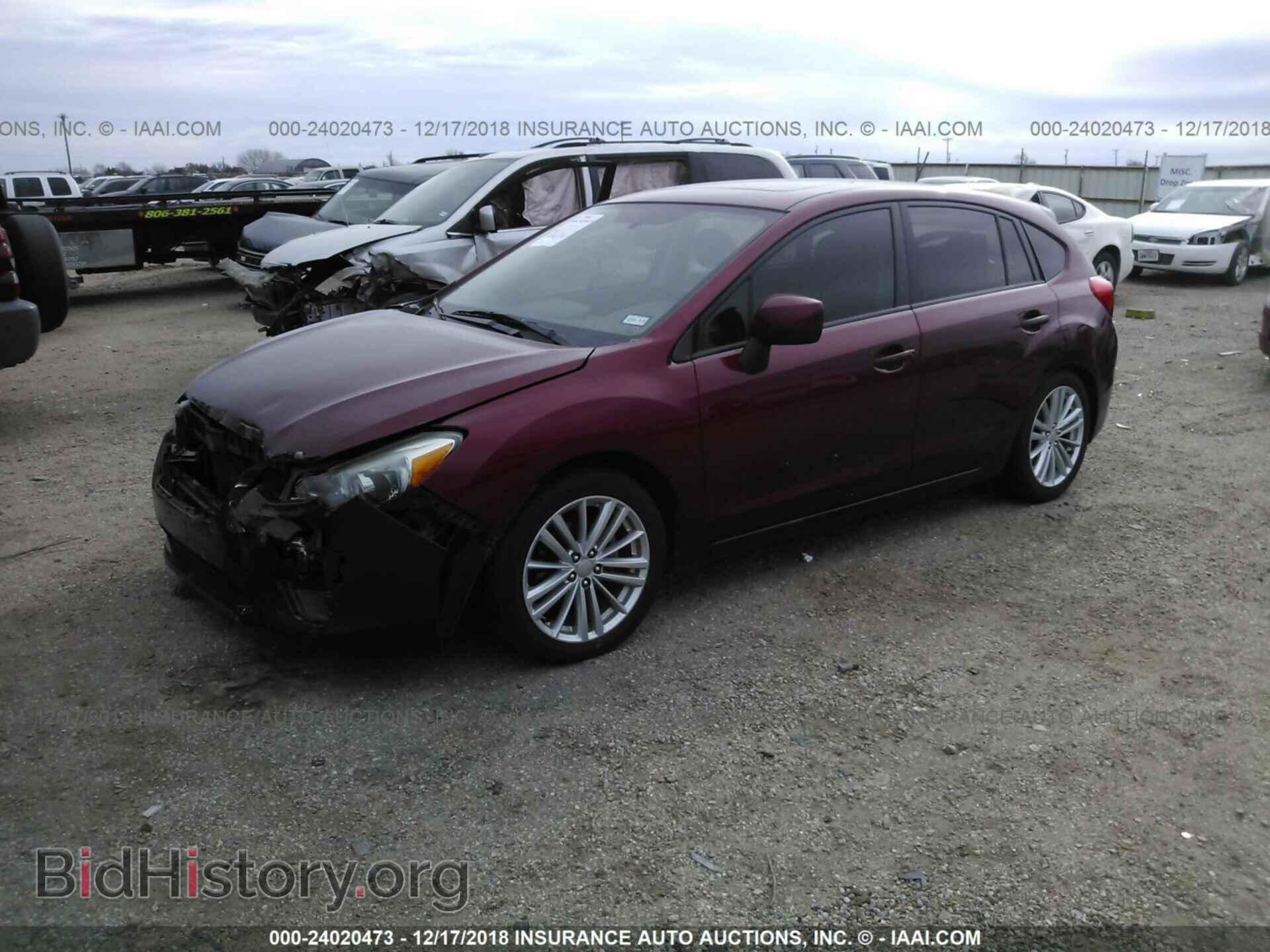 2014 SUBARU IMPREZA - VIN: JF1GPAD67E8267682 - Фото 2