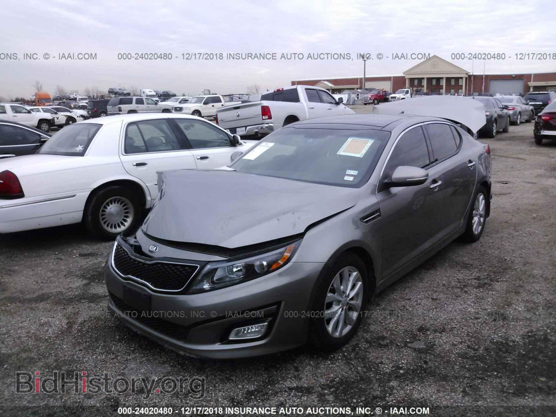 2015 KIA OPTIMA - VIN: 5XXGN4A77FG421353 - Фото 2