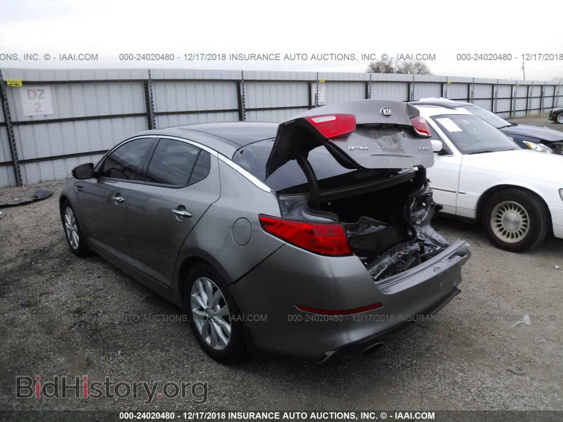 2015 KIA OPTIMA - VIN: 5XXGN4A77FG421353 - Фото 3