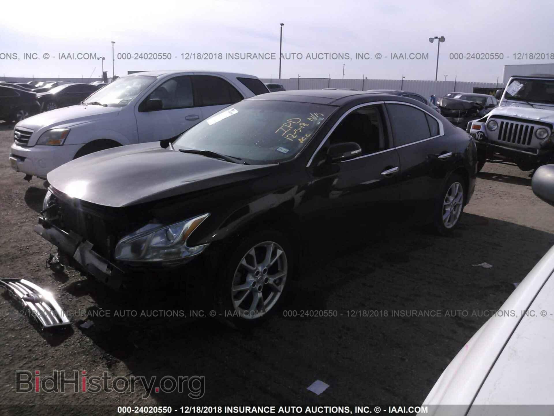 2014 NISSAN MAXIMA - VIN: 1N4AA5AP8EC483873 - Фото 2