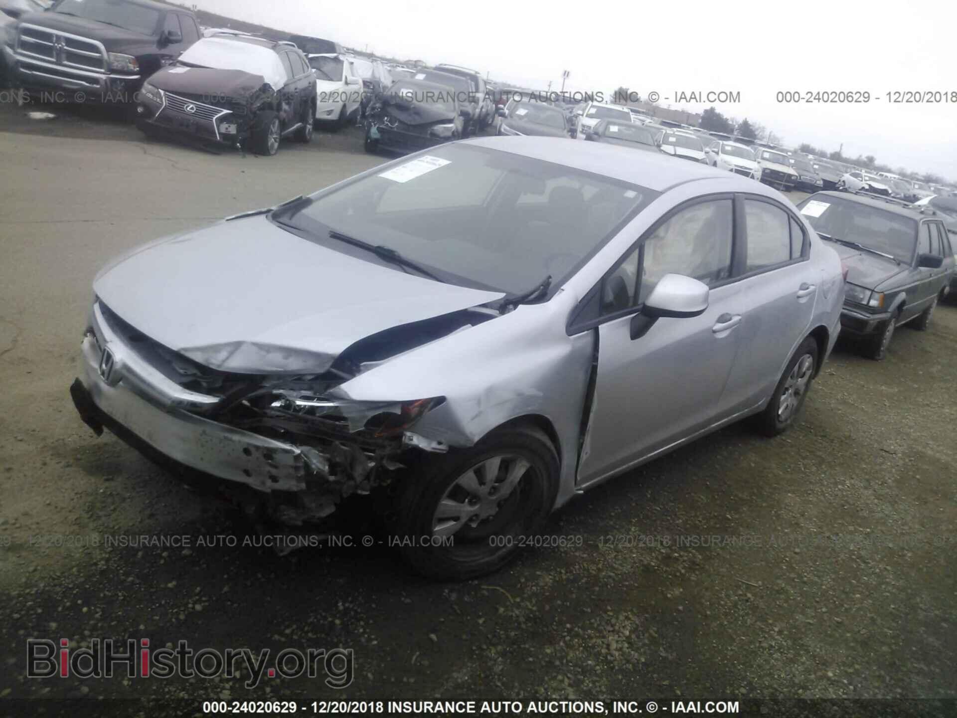 2012 HONDA CIVIC - VIN: 19XFB2F59CE371141 - Photo 2