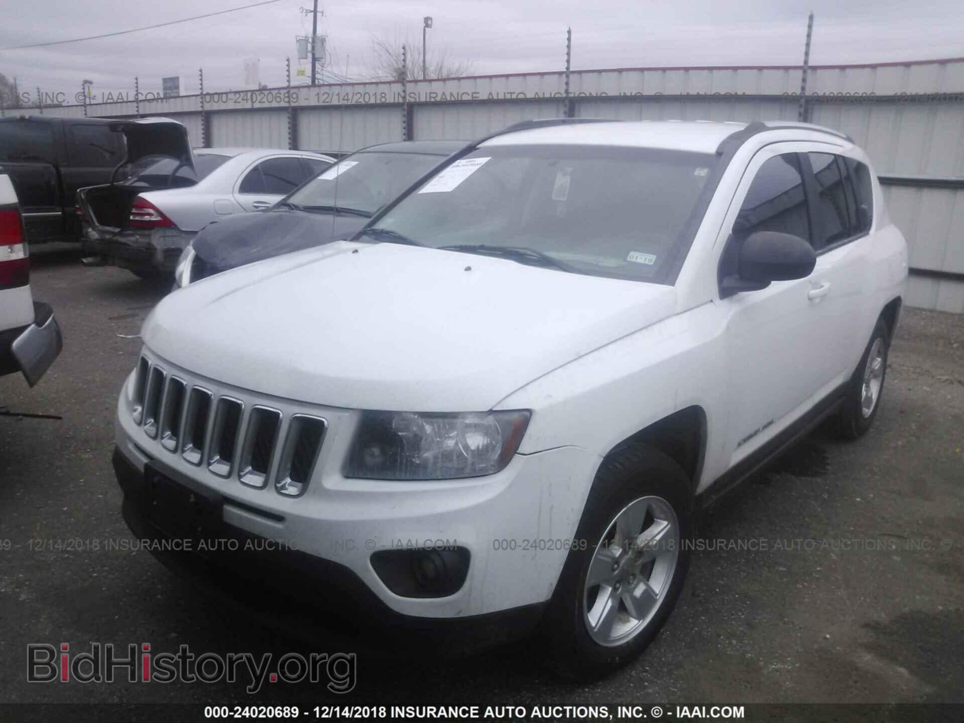 2015 JEEP COMPASS - VIN: 1C4NJCBA5FD143733 - Фото 2