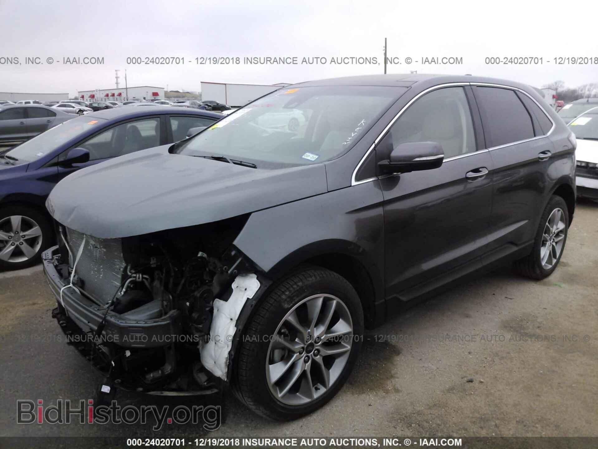 2018 FORD EDGE - VIN: 2FMPK4K99JBB25506 - Фото 2
