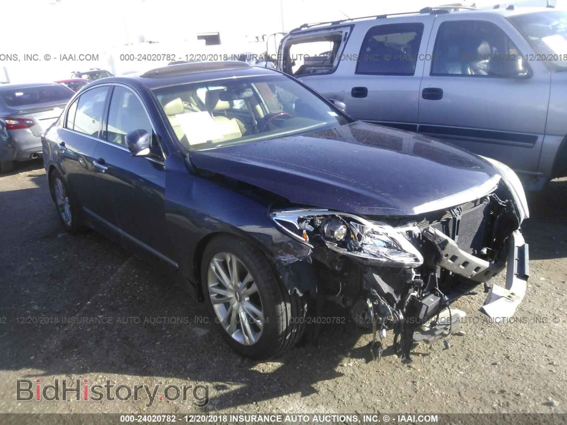 Photo KMHGC4DF2CU178447 - HYUNDAI GENESIS 2012