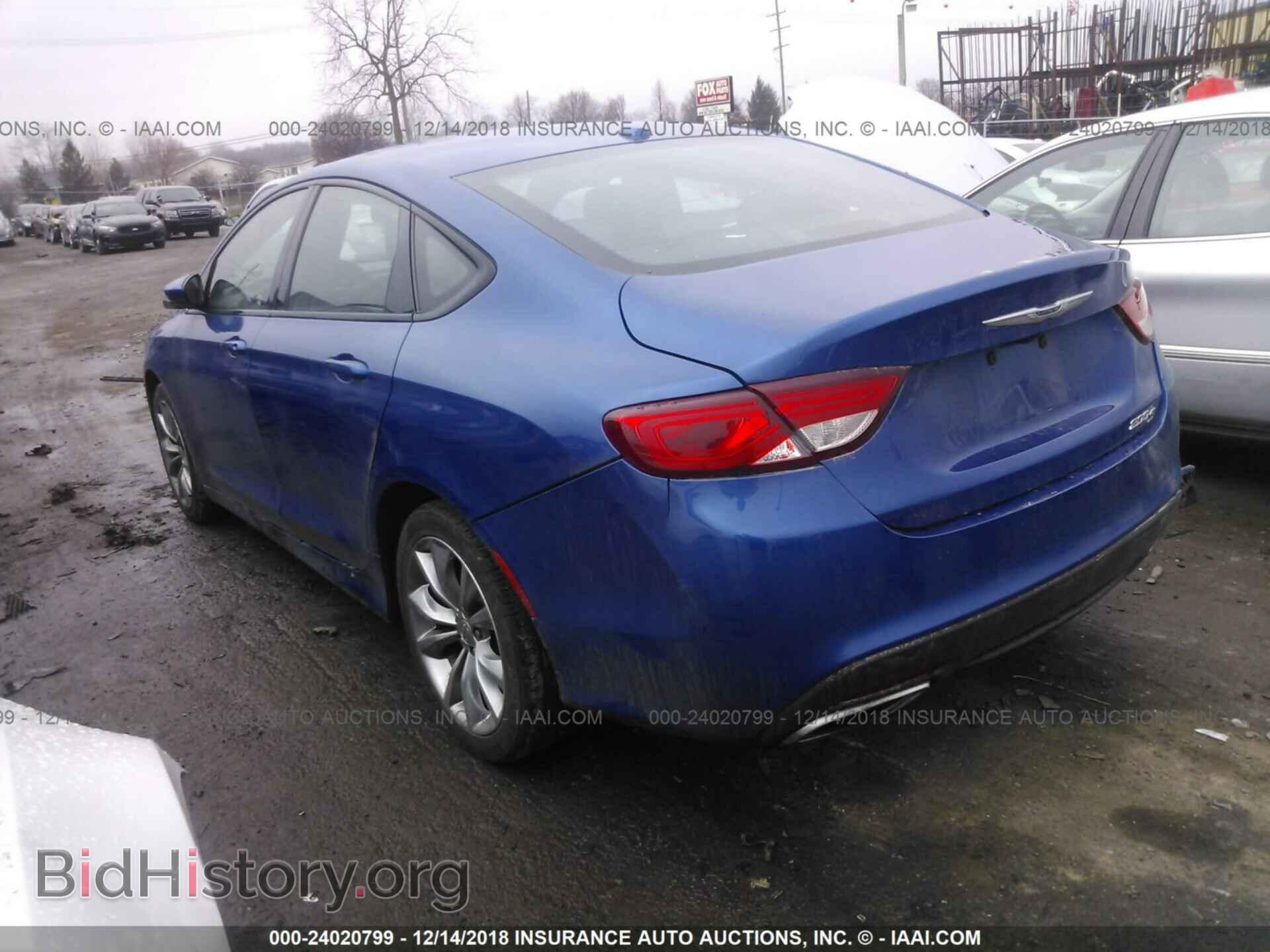 2015 CHRYSLER 200 - VIN: 1C3CCCBB9FN760125 - Photo 3