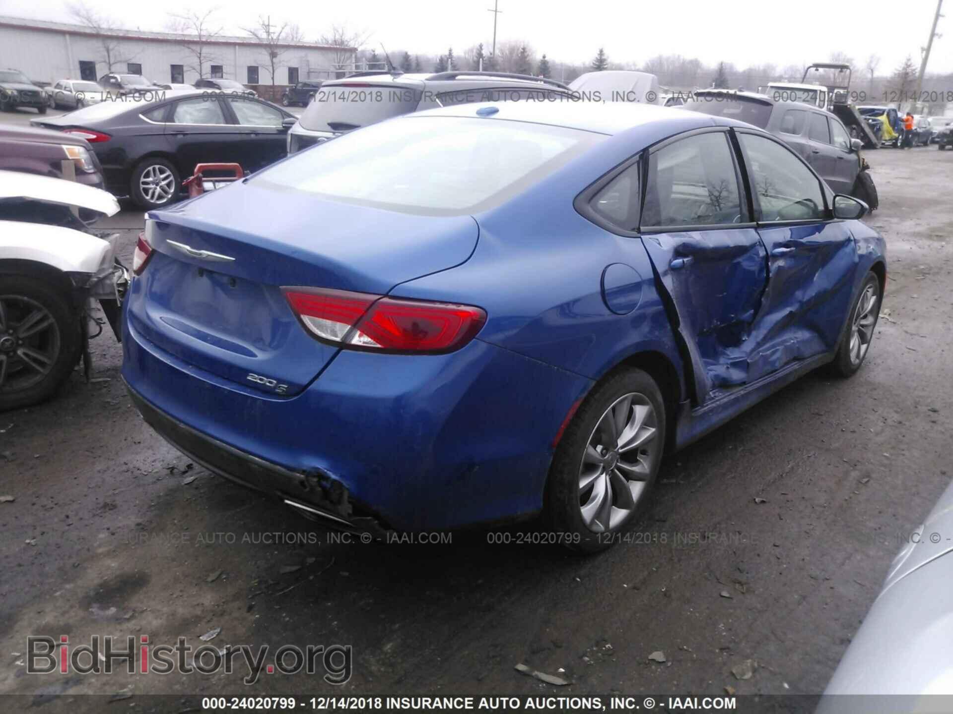 2015 CHRYSLER 200 - VIN: 1C3CCCBB9FN760125 - Photo 4