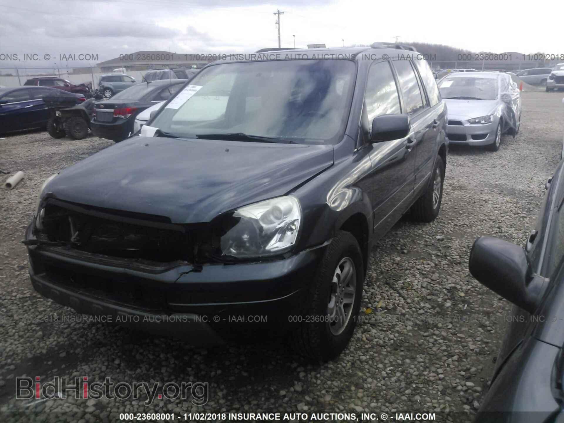 2005 HONDA PILOT - VIN: 2HKYF18595H530615 - Фото 2