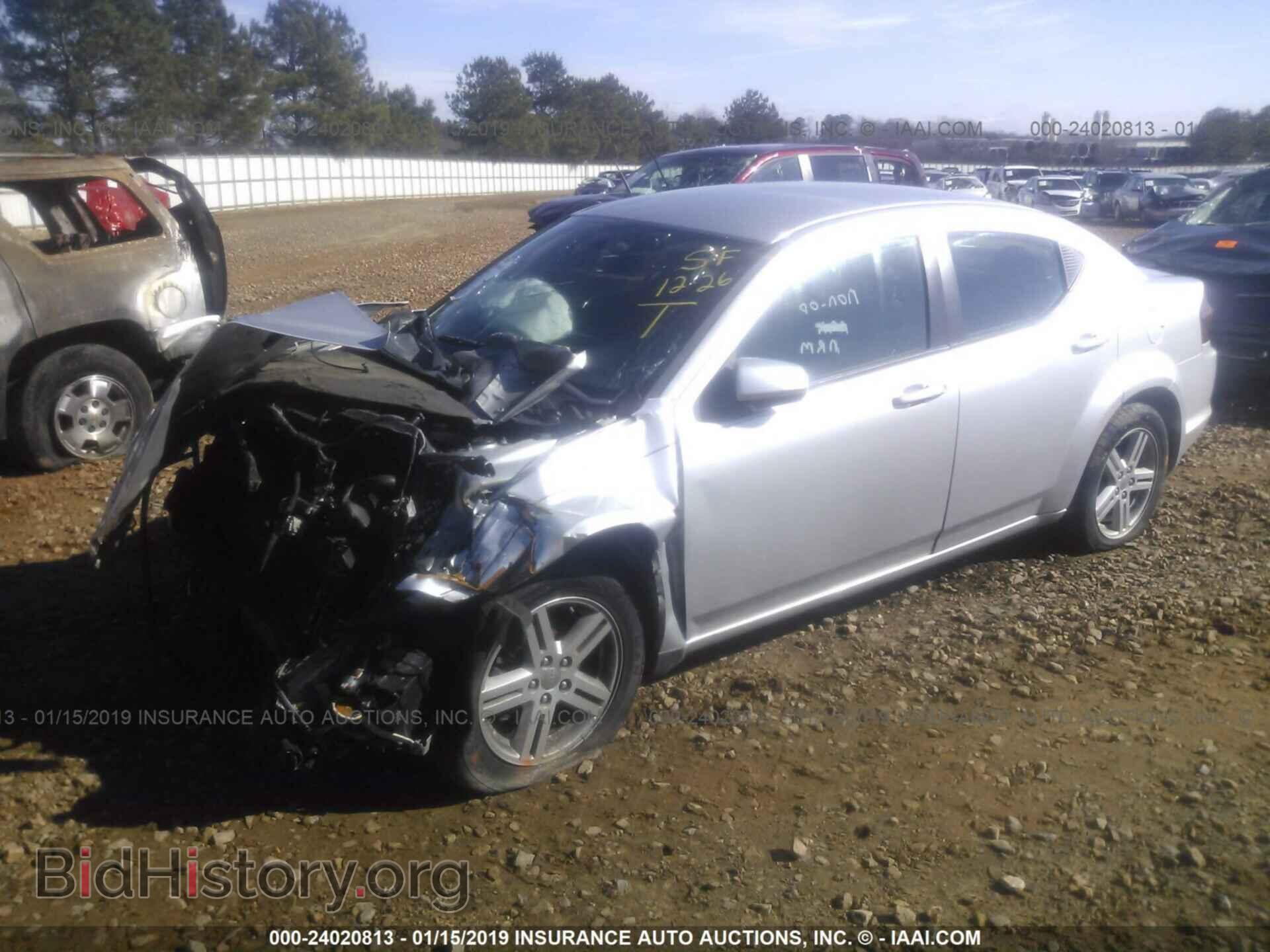 2012 DODGE AVENGER - VIN: 1C3CDZCB6CN188196 - Фото 2