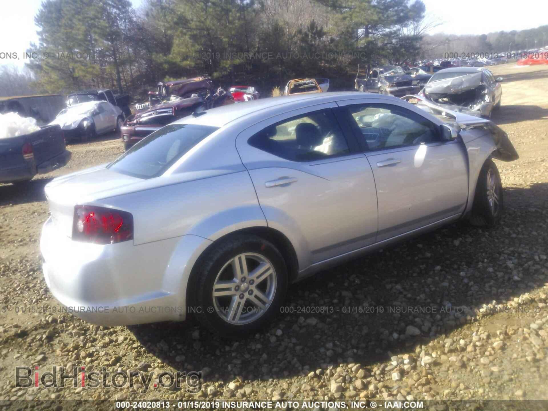 2012 DODGE AVENGER - VIN: 1C3CDZCB6CN188196 - Фото 4