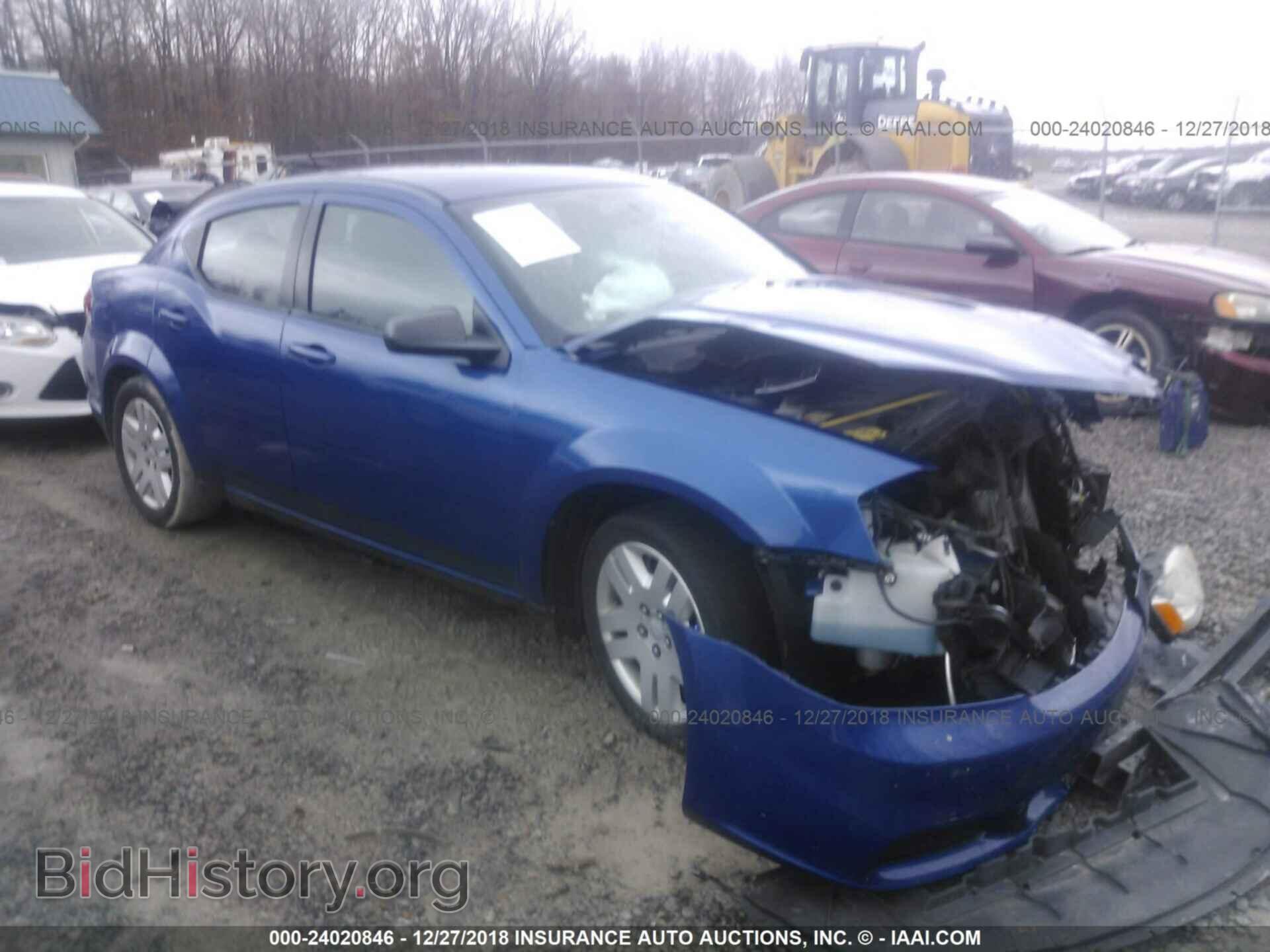 Фотография 1C3CDZABXDN725740 - DODGE AVENGER 2013