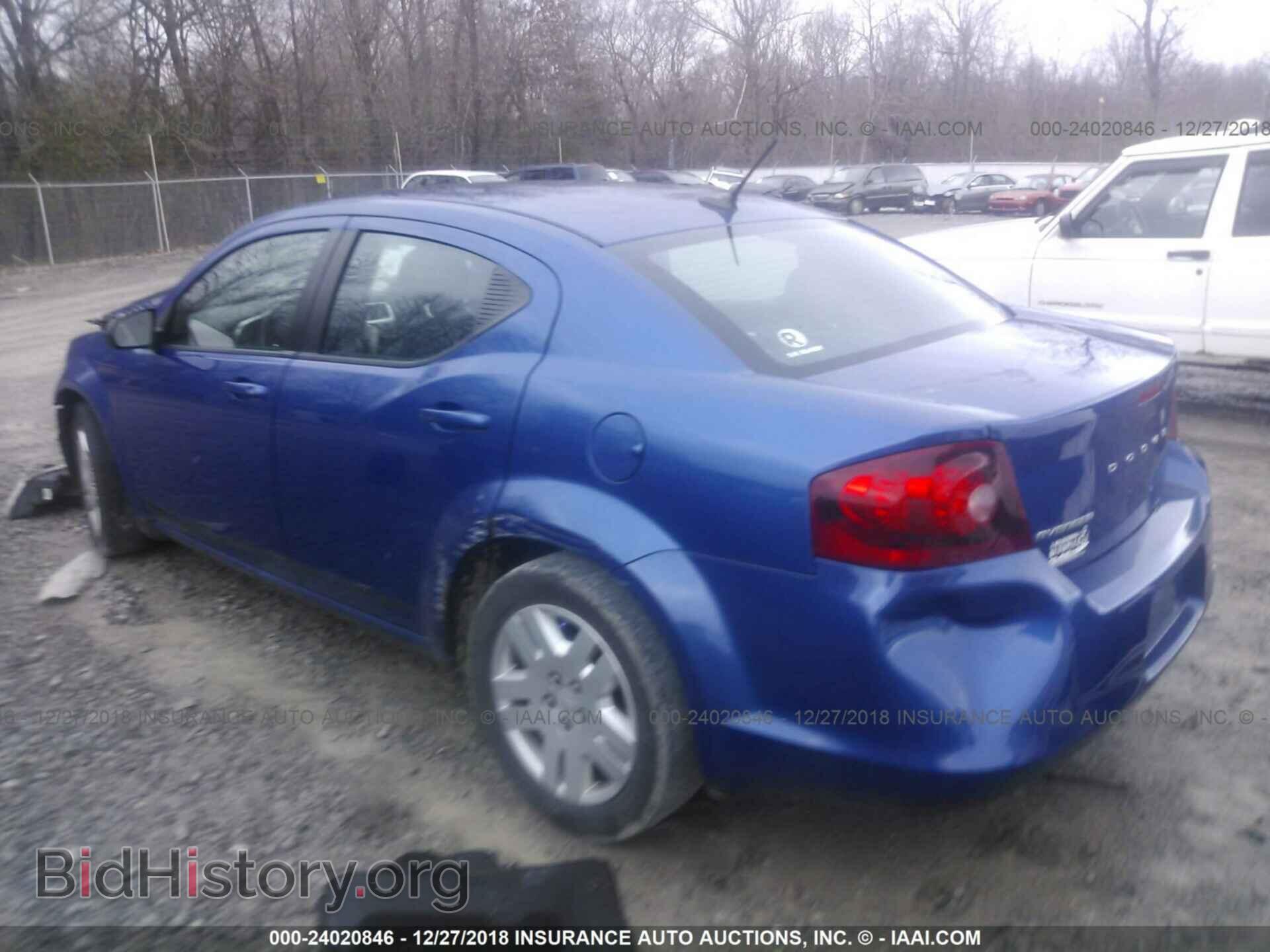 2013 DODGE AVENGER - VIN: 1C3CDZABXDN725740 - Фото 3