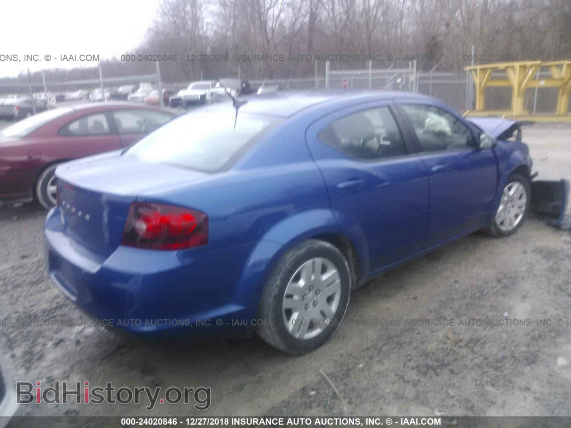 2013 DODGE AVENGER - VIN: 1C3CDZABXDN725740 - Фото 4