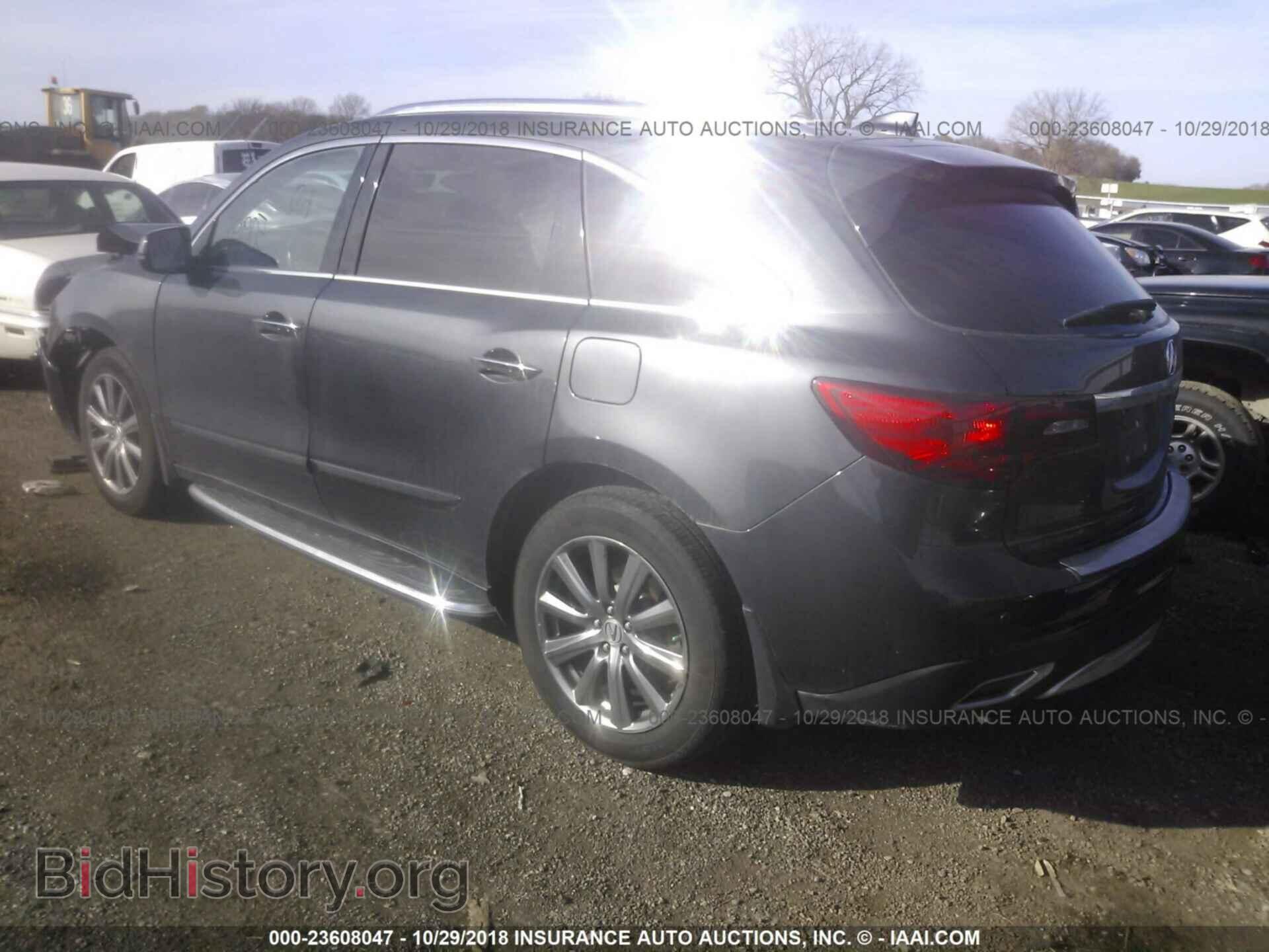 2016 ACURA MDX - VIN: 5FRYD4H49GB038696 - Фото 3